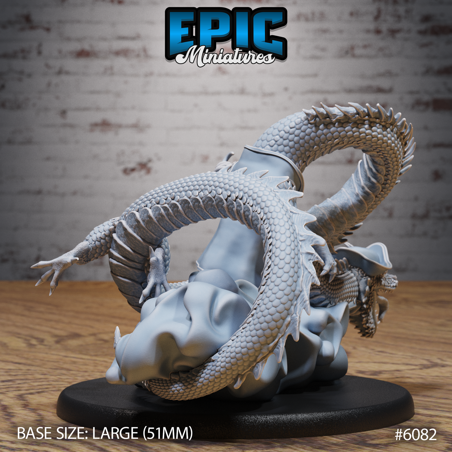 Sea Serpent Pirate (3 Variants Available) - Epic Miniatures