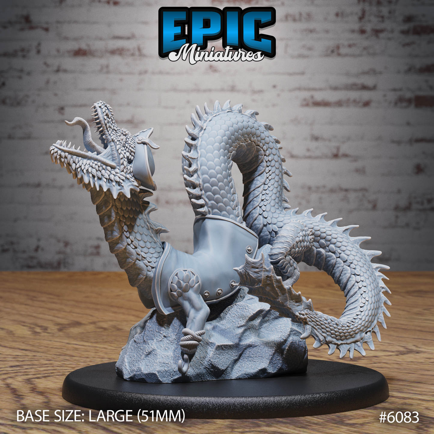 Sea Serpent Pirate (3 Variants Available) - Epic Miniatures