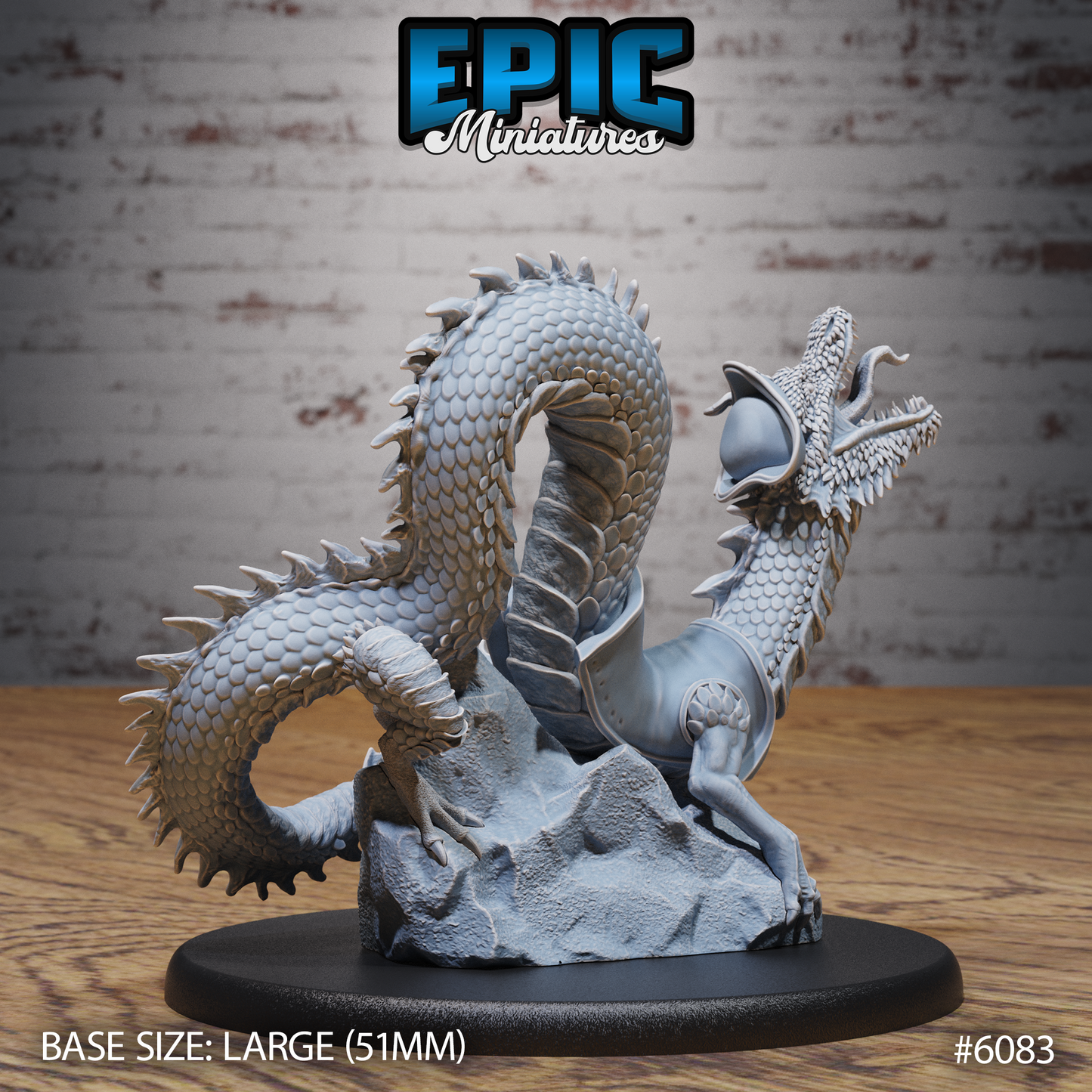 Sea Serpent Pirate (3 Variants Available) - Epic Miniatures