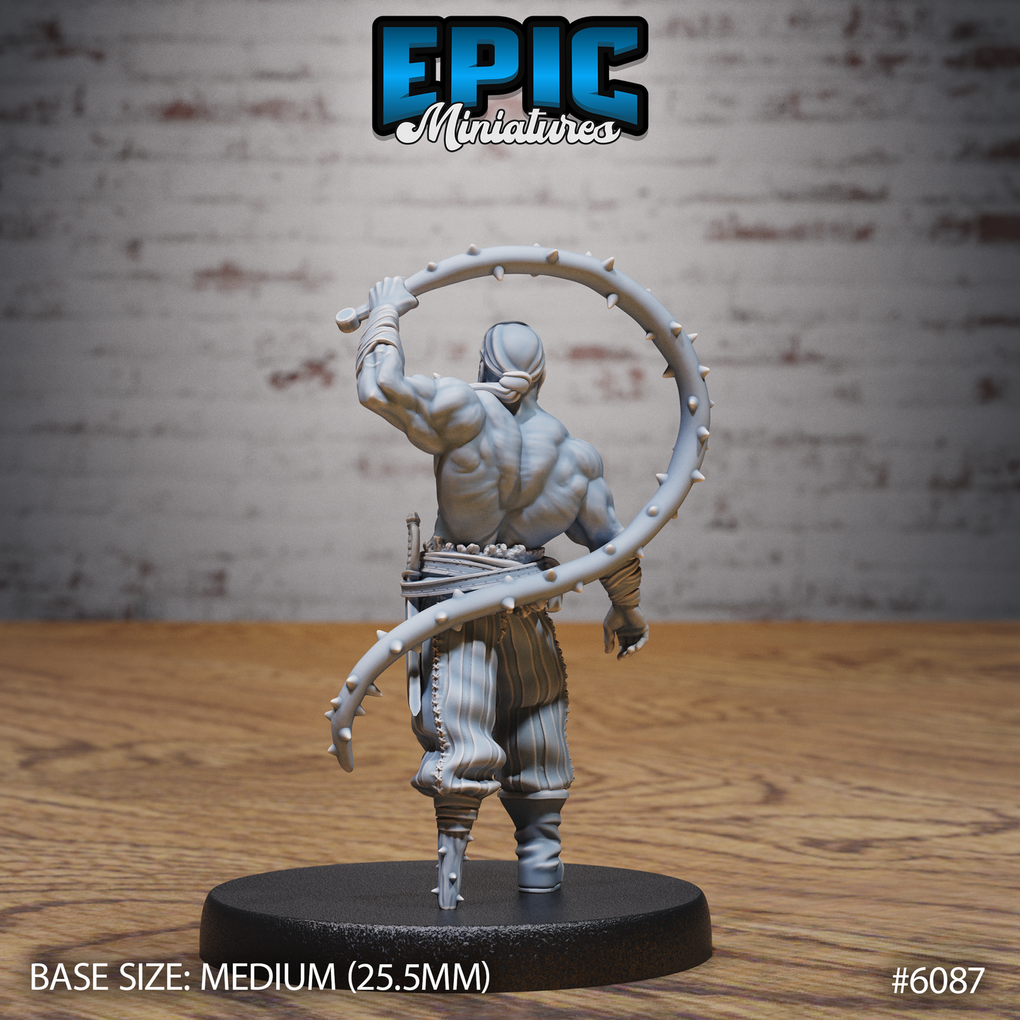 Muscle Pirate (3 Variants Available) - Epic Miniatures