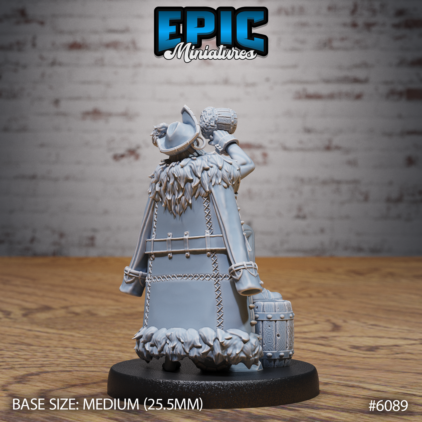 Ghost Pirate (3 Variants Available) - Epic Miniatures