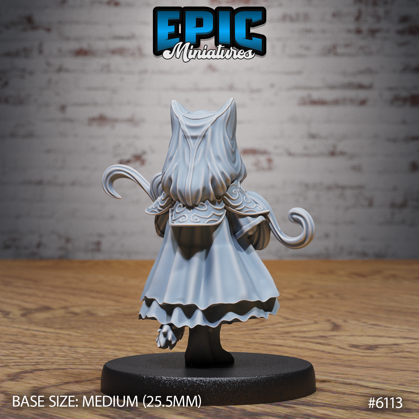 Catfolk Warlock (4 Variants Available) - Epic Miniatures