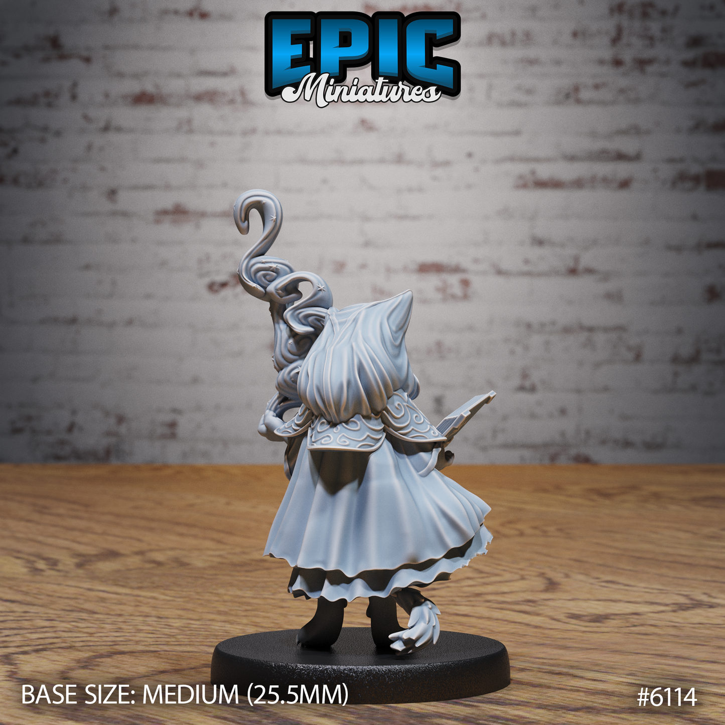Catfolk Warlock (4 Variants Available) - Epic Miniatures