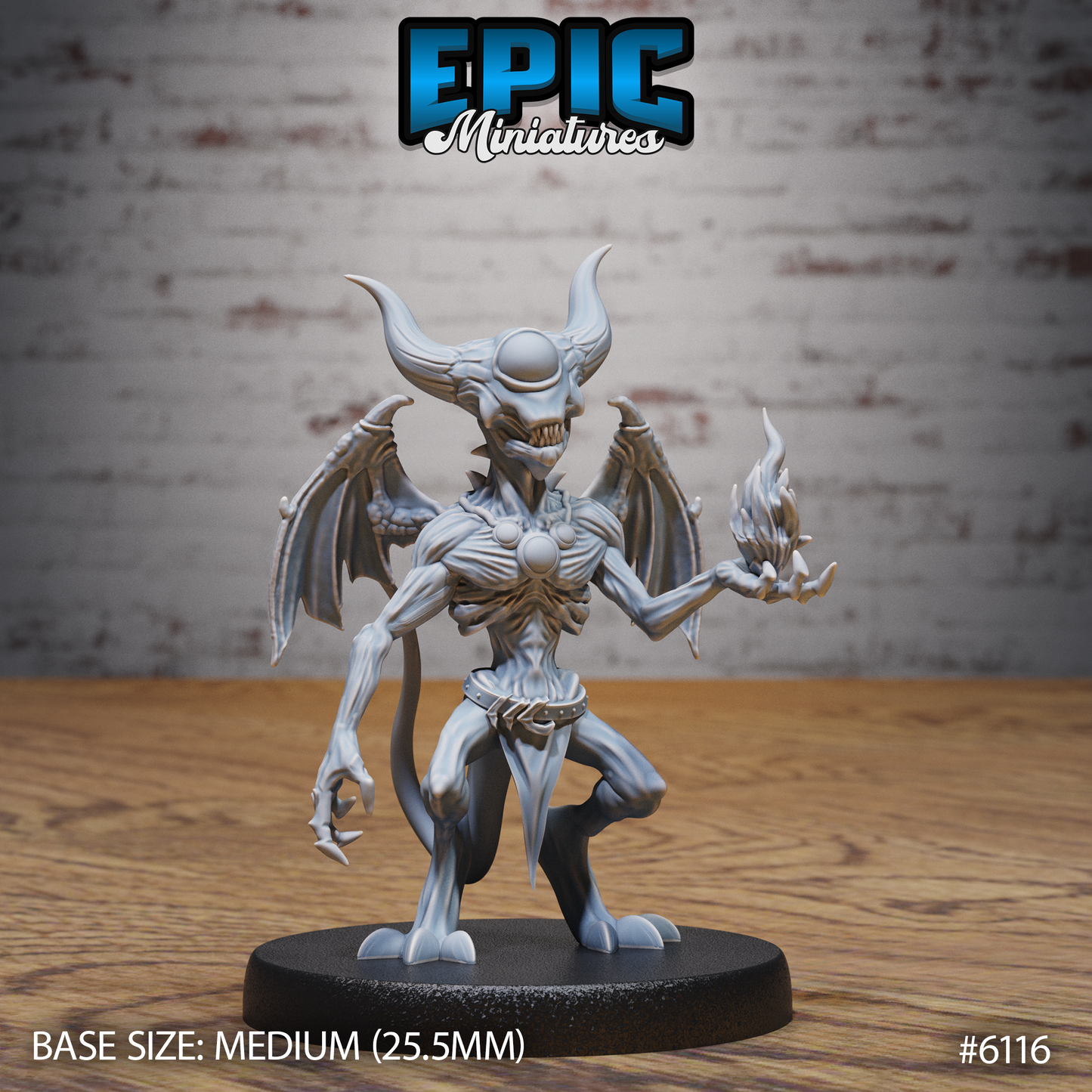 Pyro Demon (3 Variants Available) - Epic Miniatures
