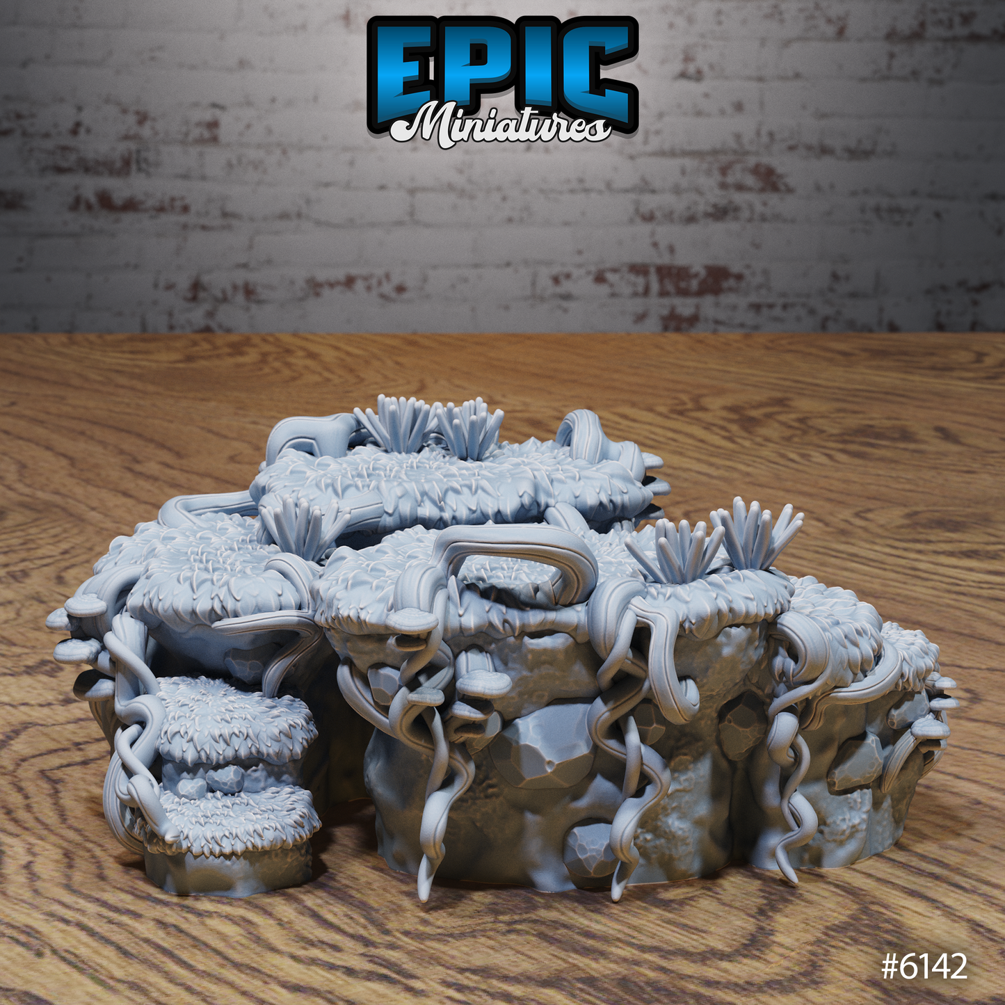 Swamp Lands Terrain Scatter Set - Islands (6 Variants Available) - Epic Miniatures