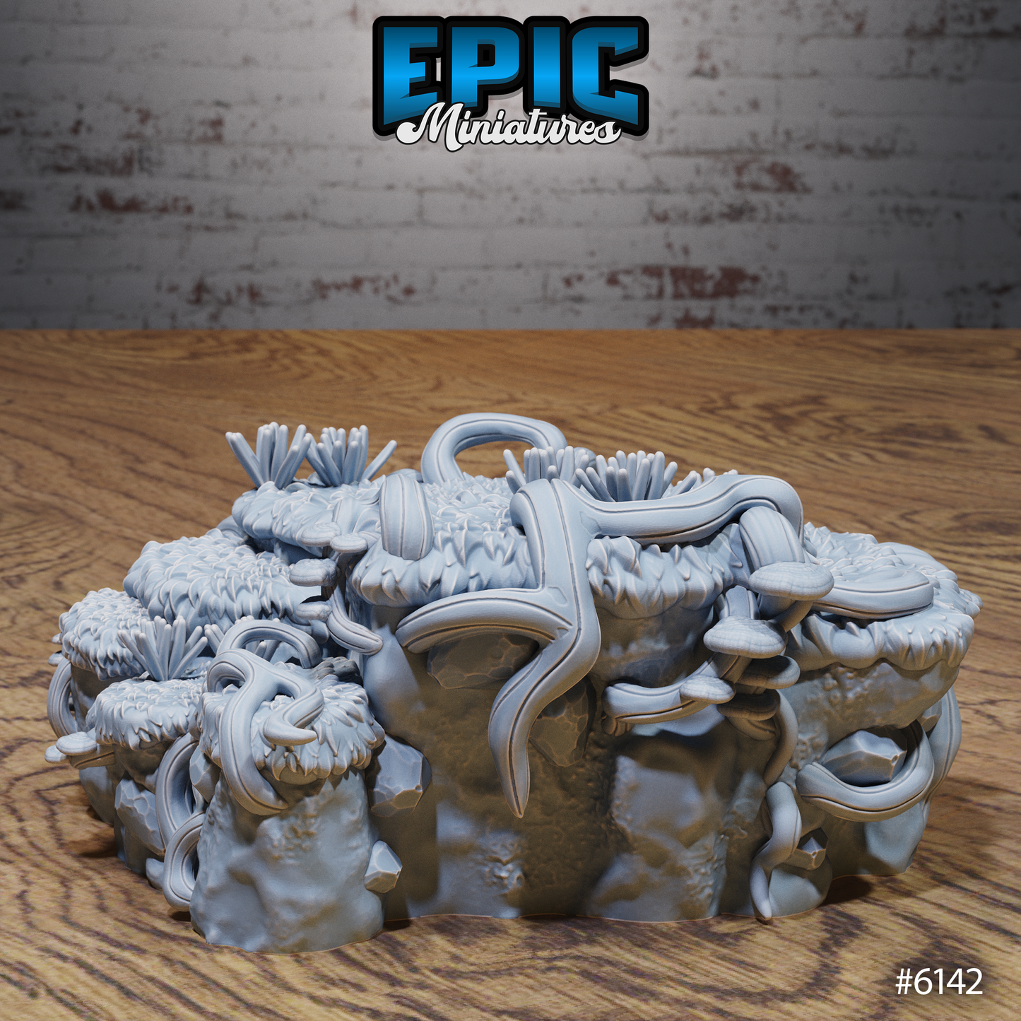 Swamp Lands Terrain Scatter Set - Islands (6 Variants Available) - Epic Miniatures