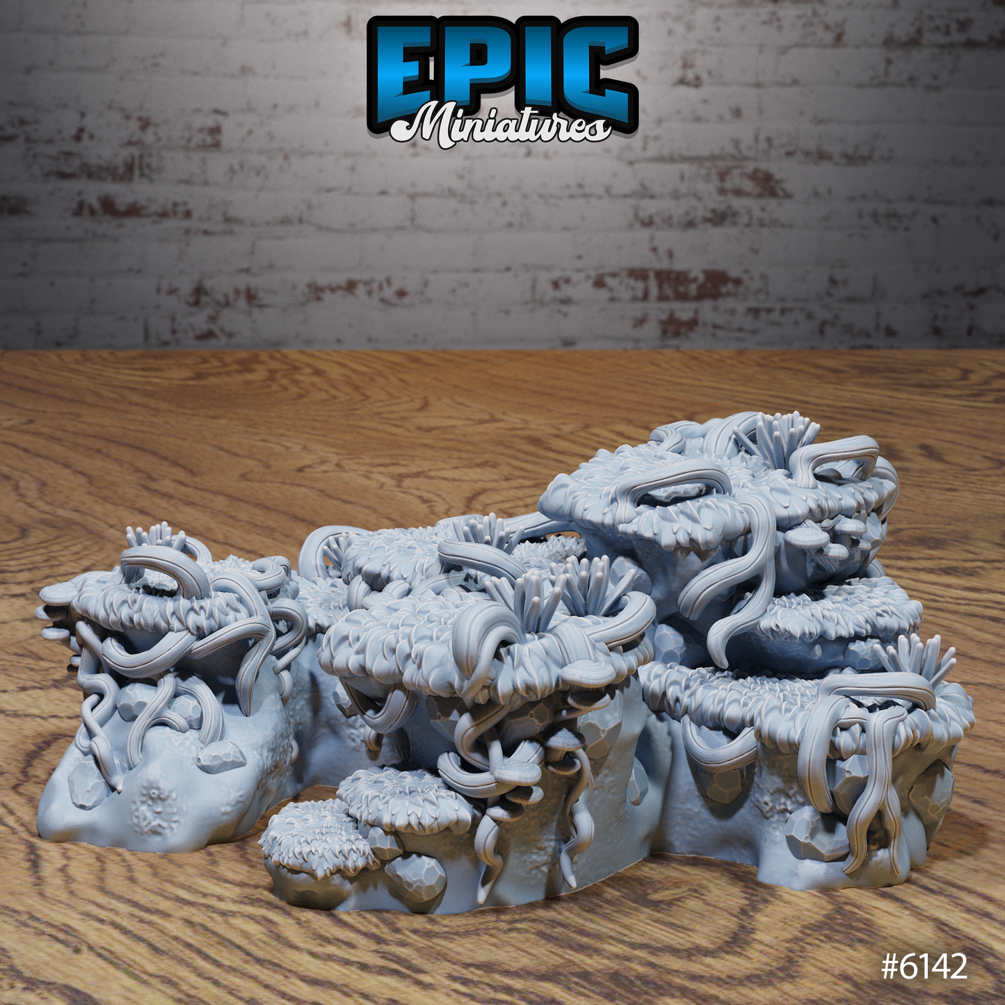 Swamp Lands Terrain Scatter Set - Islands (6 Variants Available) - Epic Miniatures
