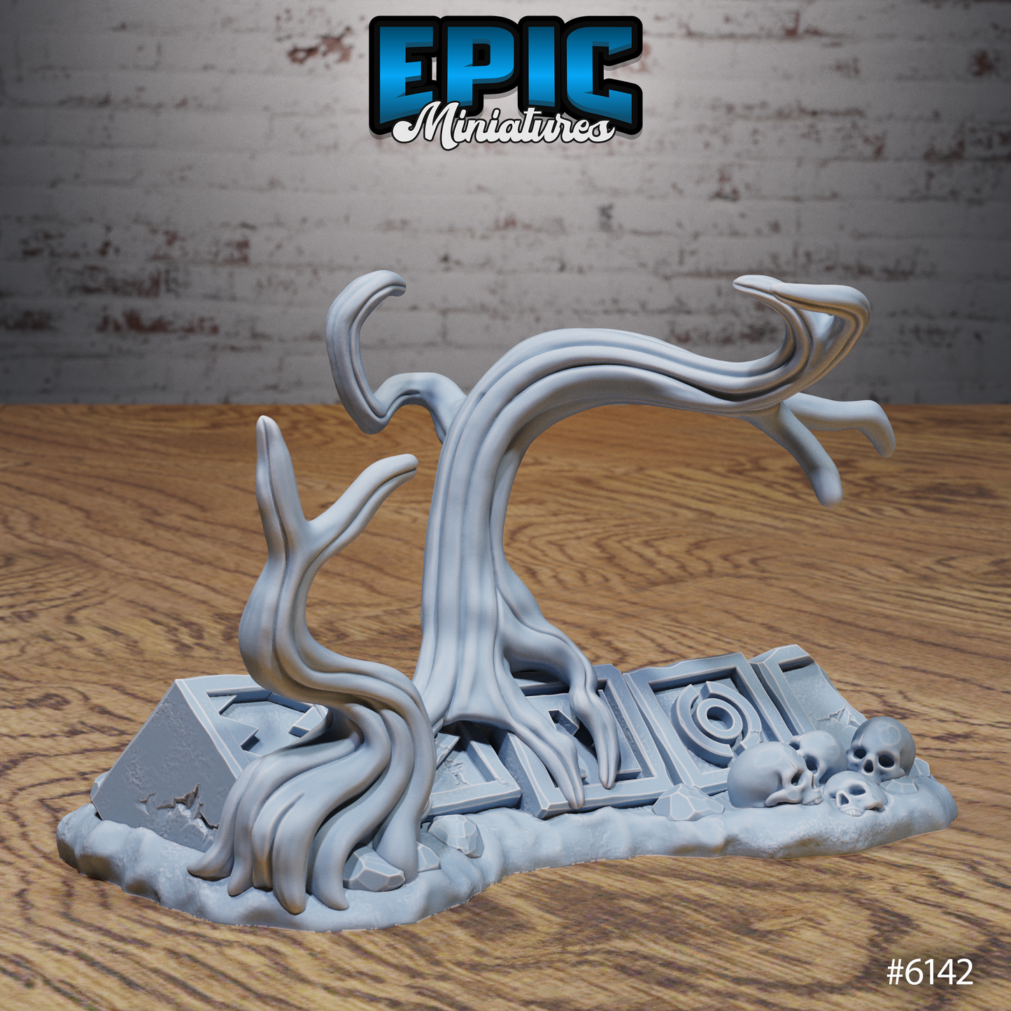 Swamp Lands Terrain Scatter Set - Dungeon Entrance, Portals and Ruins (7 Variants Available) - Epic Miniatures