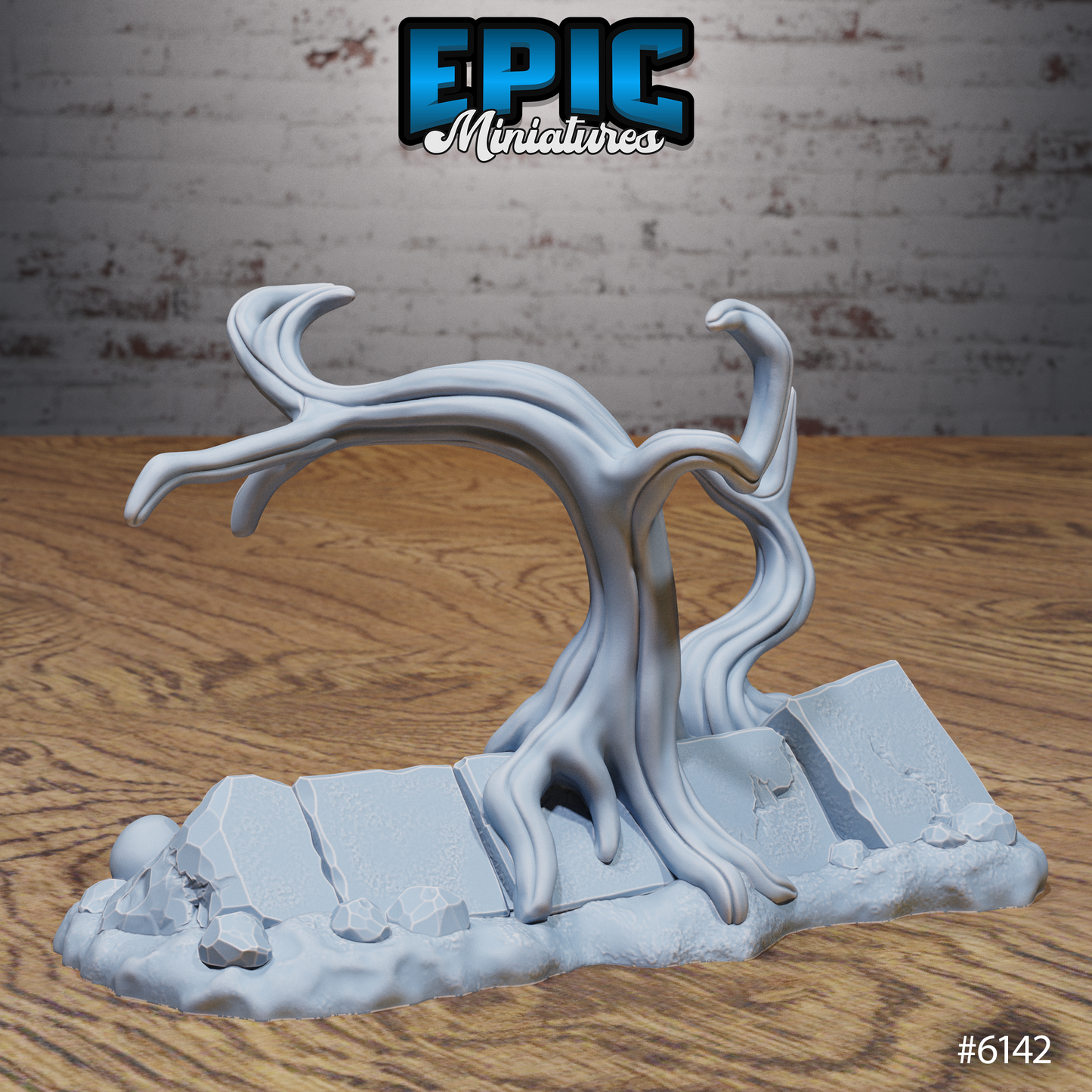 Swamp Lands Terrain Scatter Set - Dungeon Entrance, Portals and Ruins (7 Variants Available) - Epic Miniatures