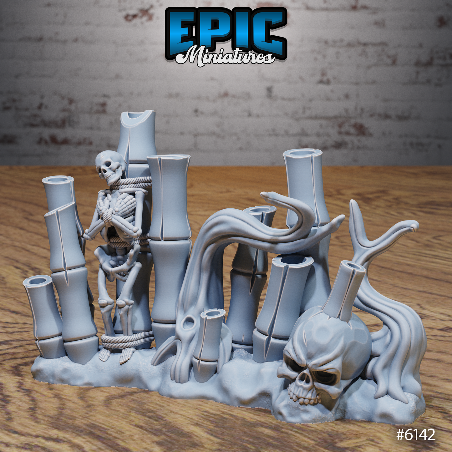 Swamp Lands Terrain Scatter Set - Dungeon Entrance, Portals and Ruins (7 Variants Available) - Epic Miniatures