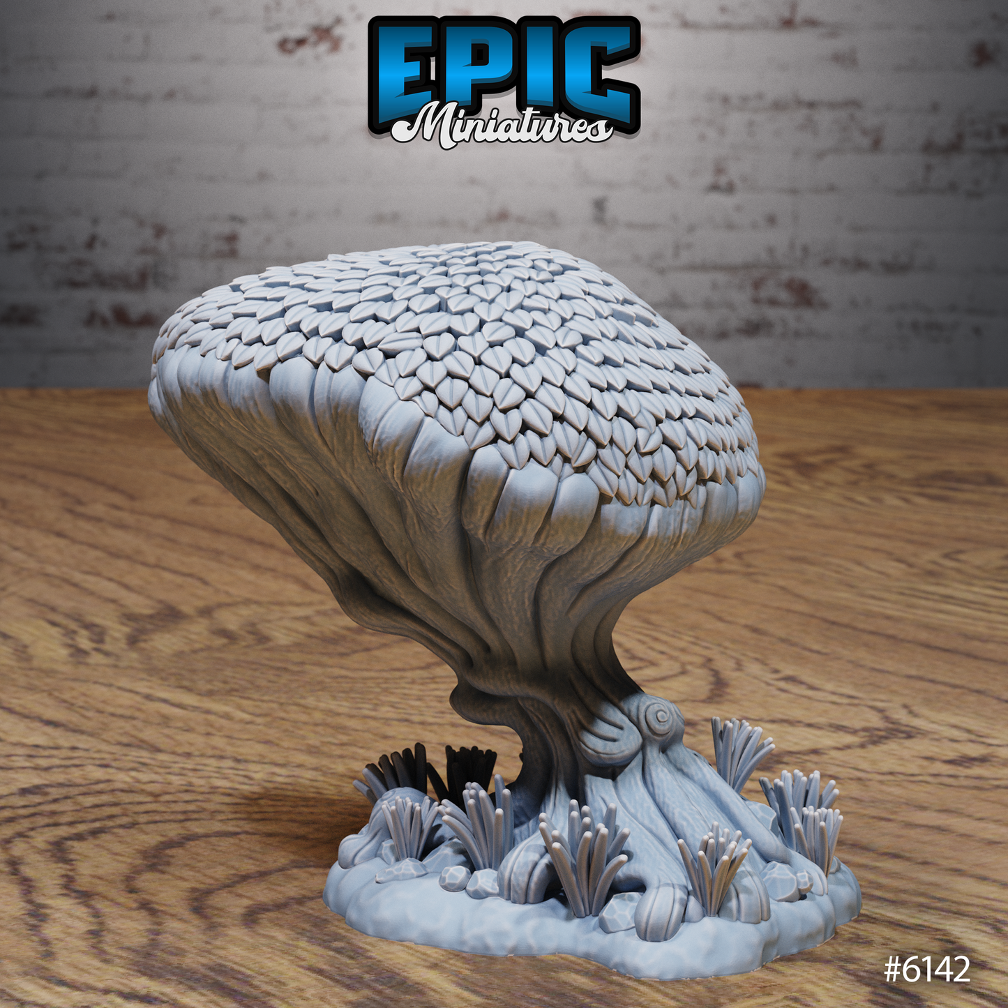 Swamp Lands Terrain Scatter Set - Trees and Plants (14 Variants Available) - Epic Miniatures