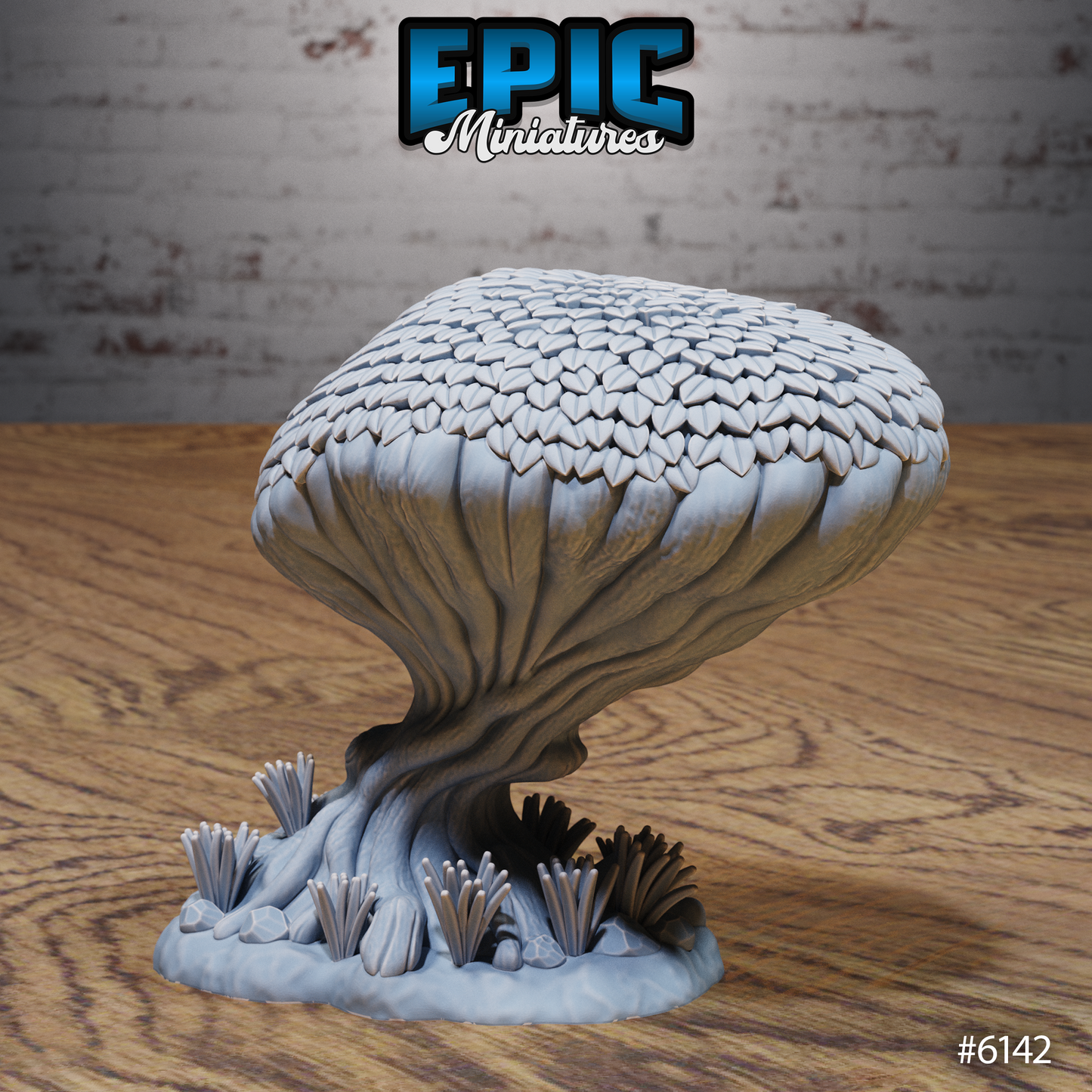 Swamp Lands Terrain Scatter Set - Trees and Plants (14 Variants Available) - Epic Miniatures