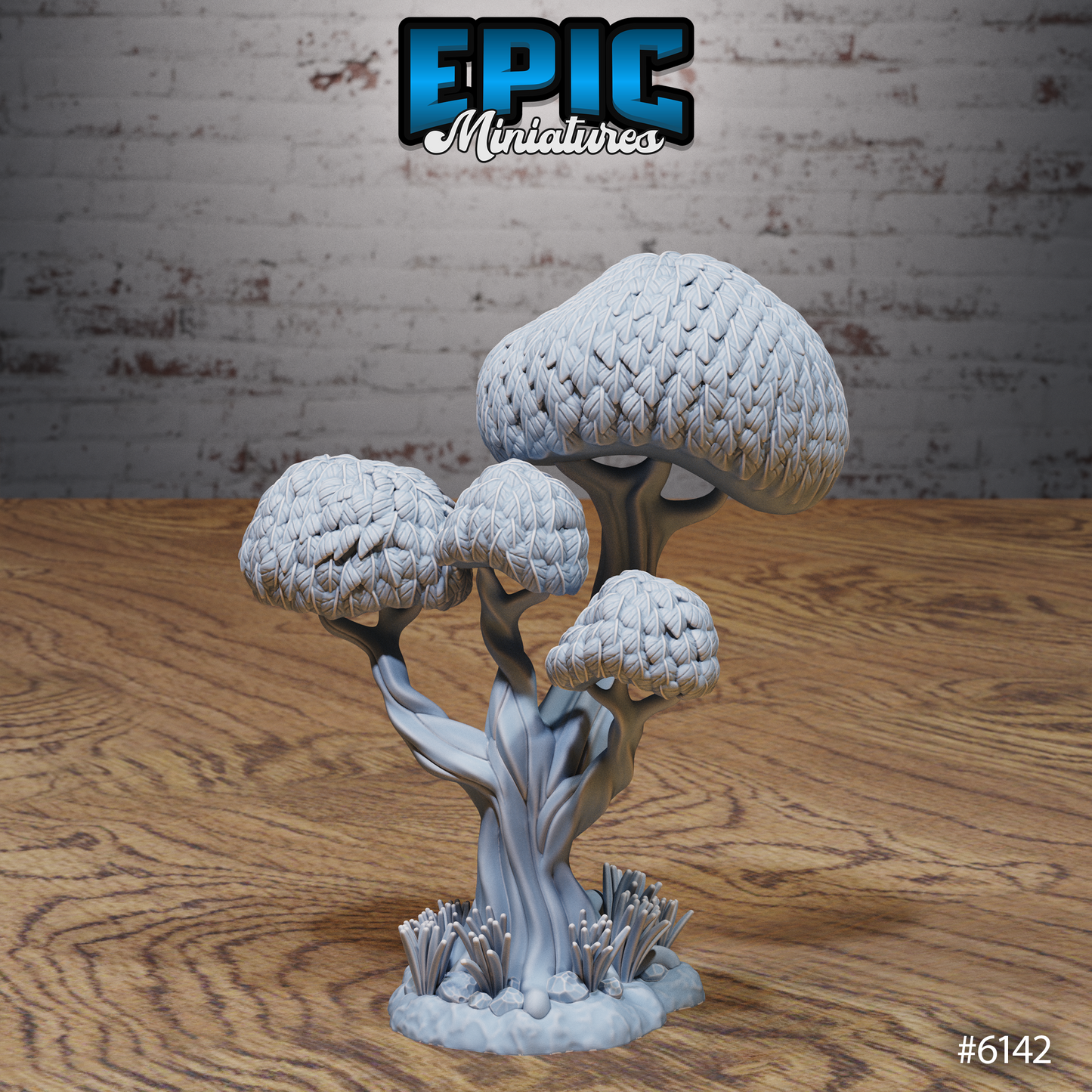 Swamp Lands Terrain Scatter Set - Trees and Plants (14 Variants Available) - Epic Miniatures