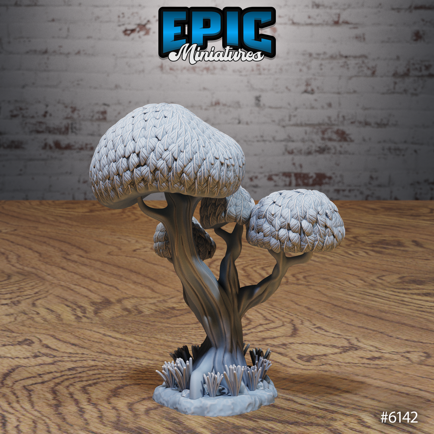 Swamp Lands Terrain Scatter Set - Trees and Plants (14 Variants Available) - Epic Miniatures