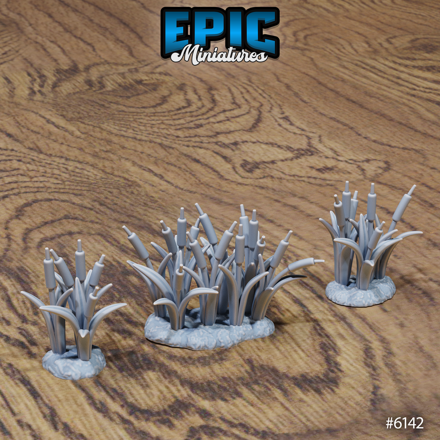 Swamp Lands Terrain Scatter Set - Trees and Plants (14 Variants Available) - Epic Miniatures