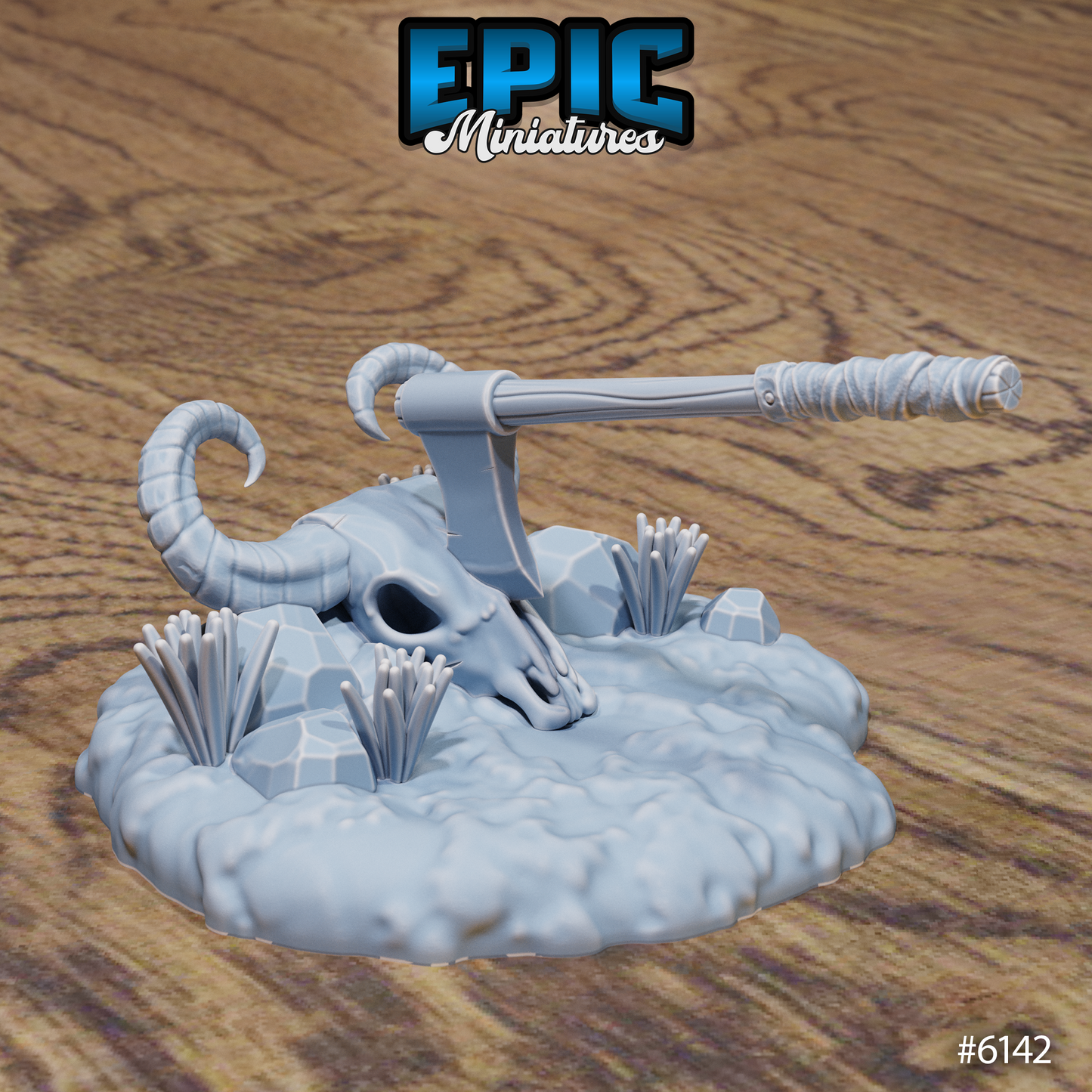 Swamp Lands Terrain Scatter Set - Ground and Witch Decorations (6 Variants Available) - Epic Miniatures
