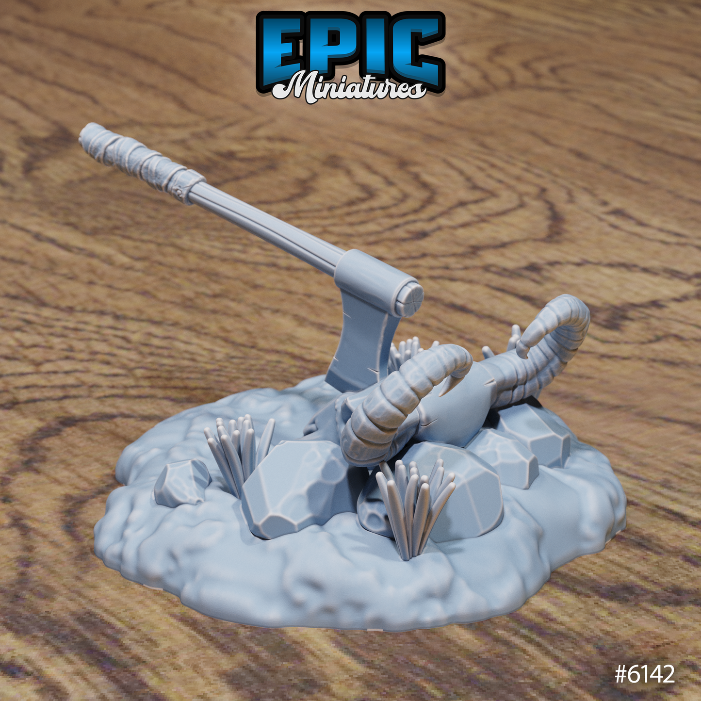 Swamp Lands Terrain Scatter Set - Ground and Witch Decorations (6 Variants Available) - Epic Miniatures