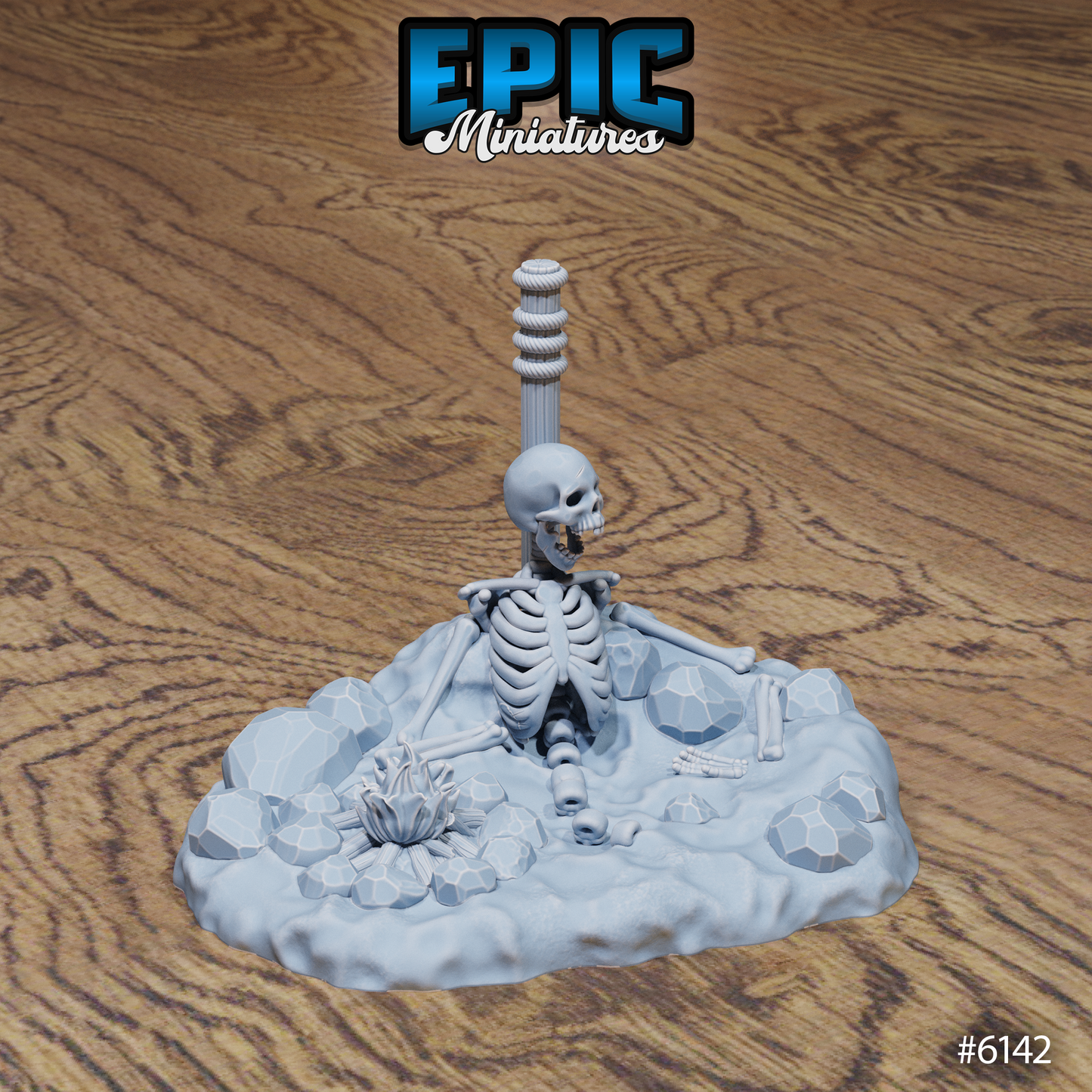 Swamp Lands Terrain Scatter Set - Ground and Witch Decorations (6 Variants Available) - Epic Miniatures