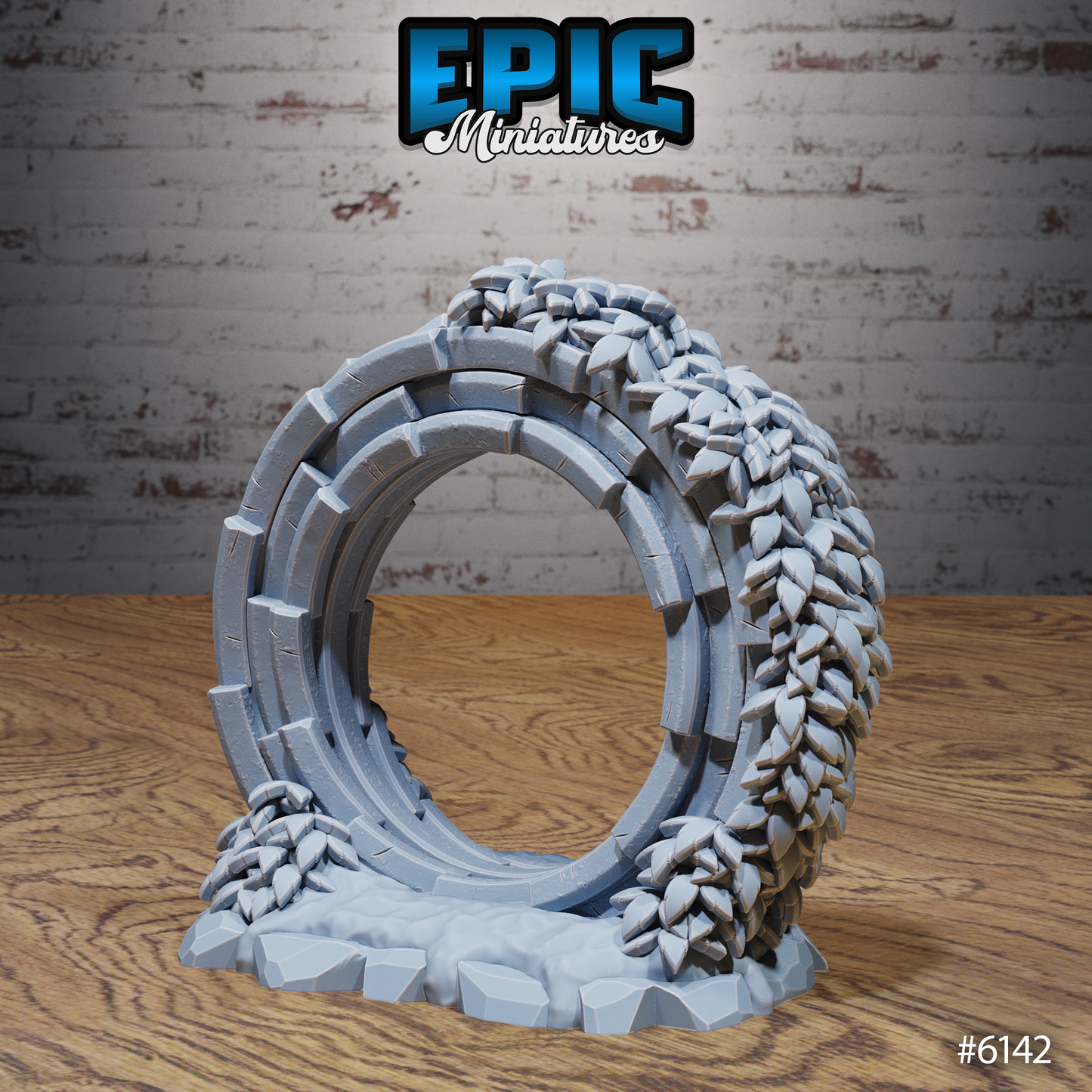 Swamp Lands Terrain Scatter Set - Dungeon Entrance, Portals and Ruins (7 Variants Available) - Epic Miniatures