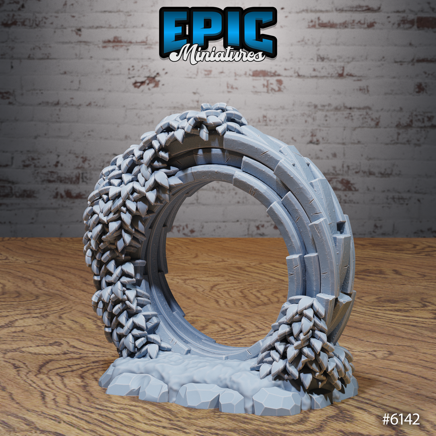 Swamp Lands Terrain Scatter Set - Dungeon Entrance, Portals and Ruins (7 Variants Available) - Epic Miniatures