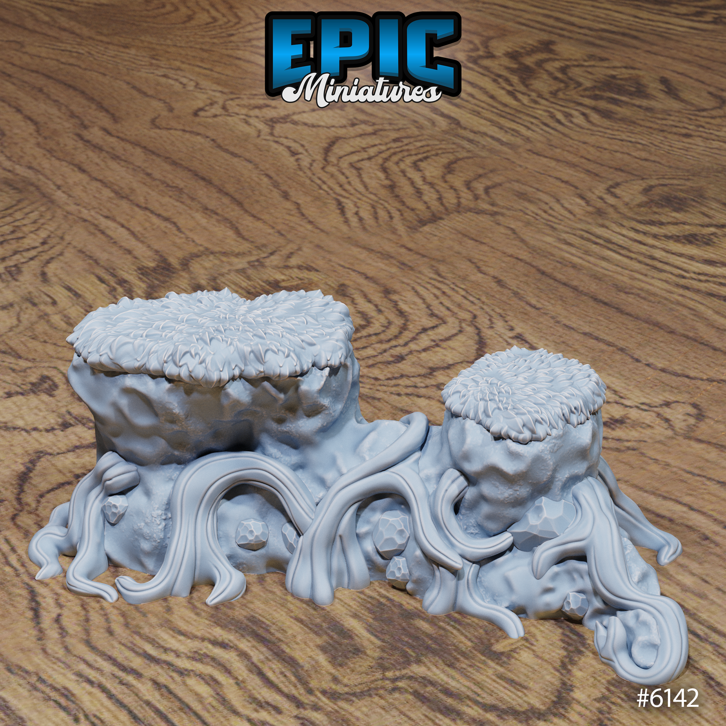 Swamp Lands Terrain Scatter Set - Islands (6 Variants Available) - Epic Miniatures