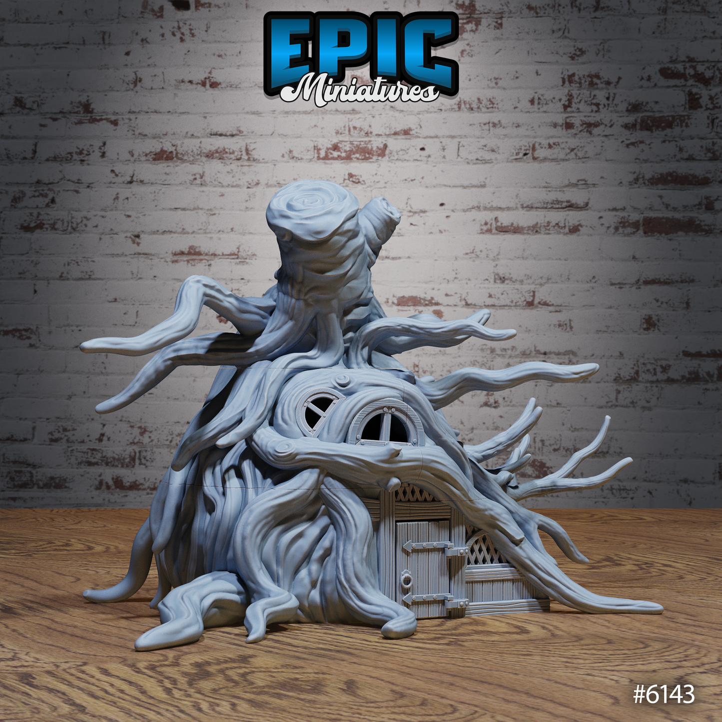 Swamp Lands Huts (2 Variants Available) - Epic Miniatures