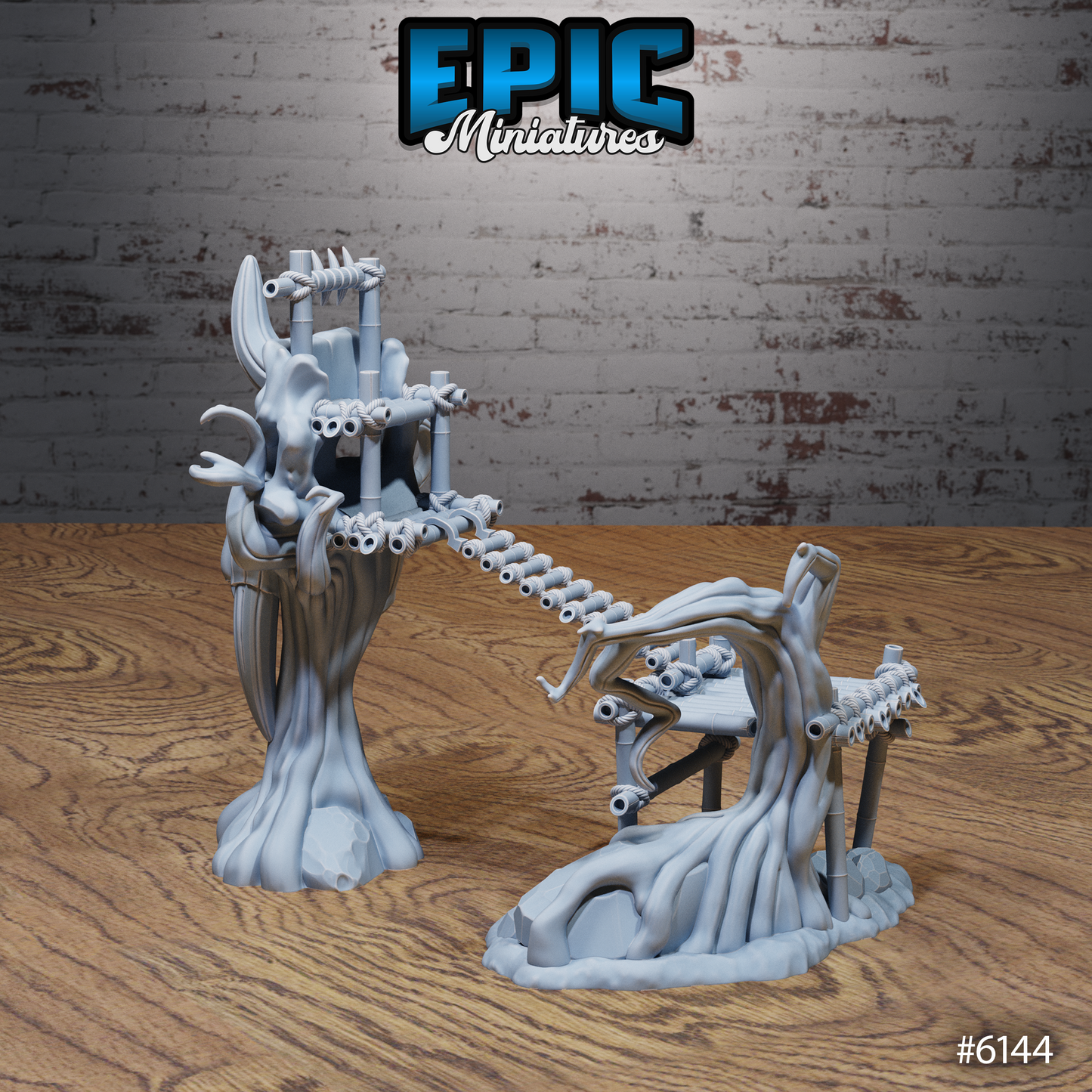 Swamp Lands, Elevated Roads (2 Variants Available) - Epic Miniatures
