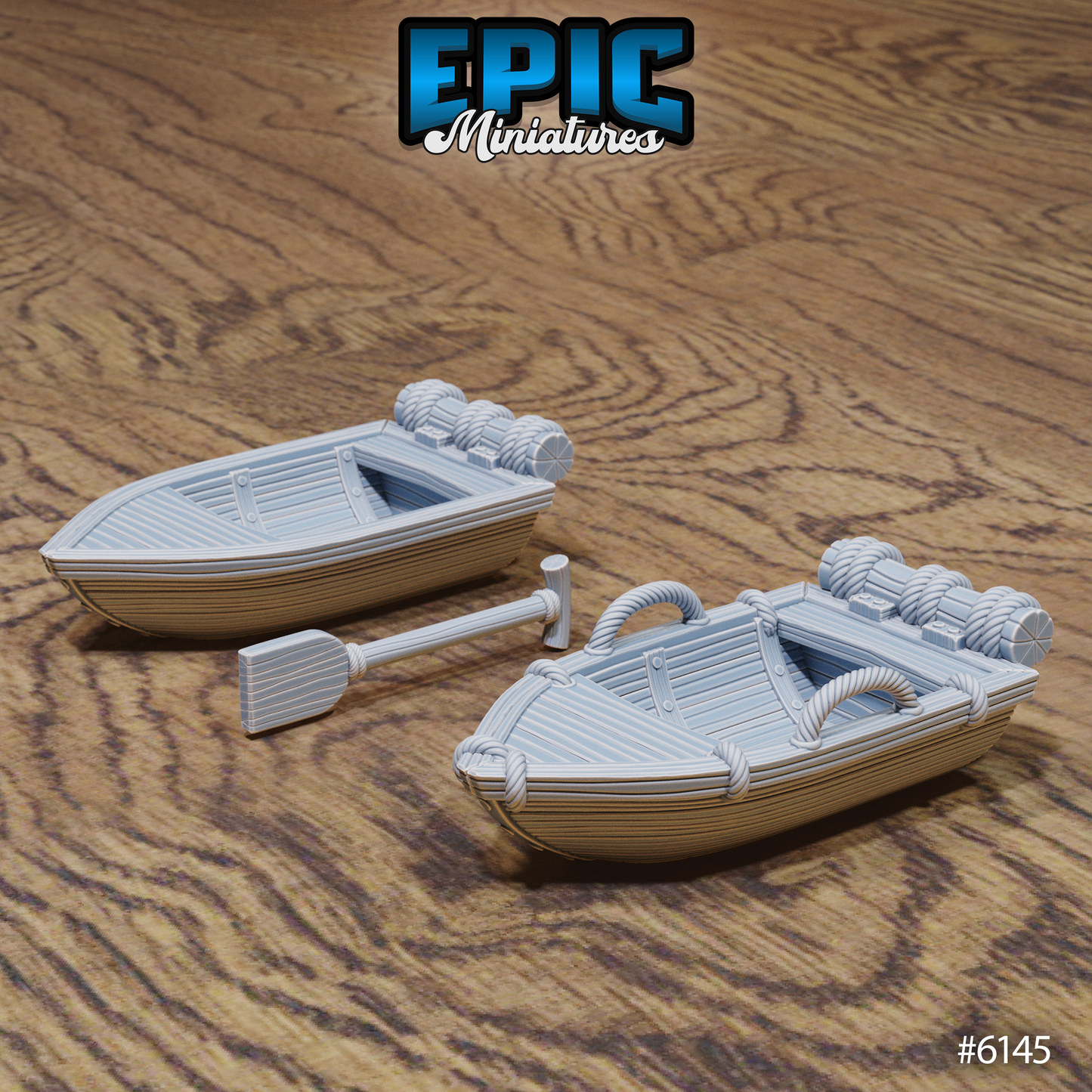 Swamp Boats (4 Variants Available) - Epic Miniatures