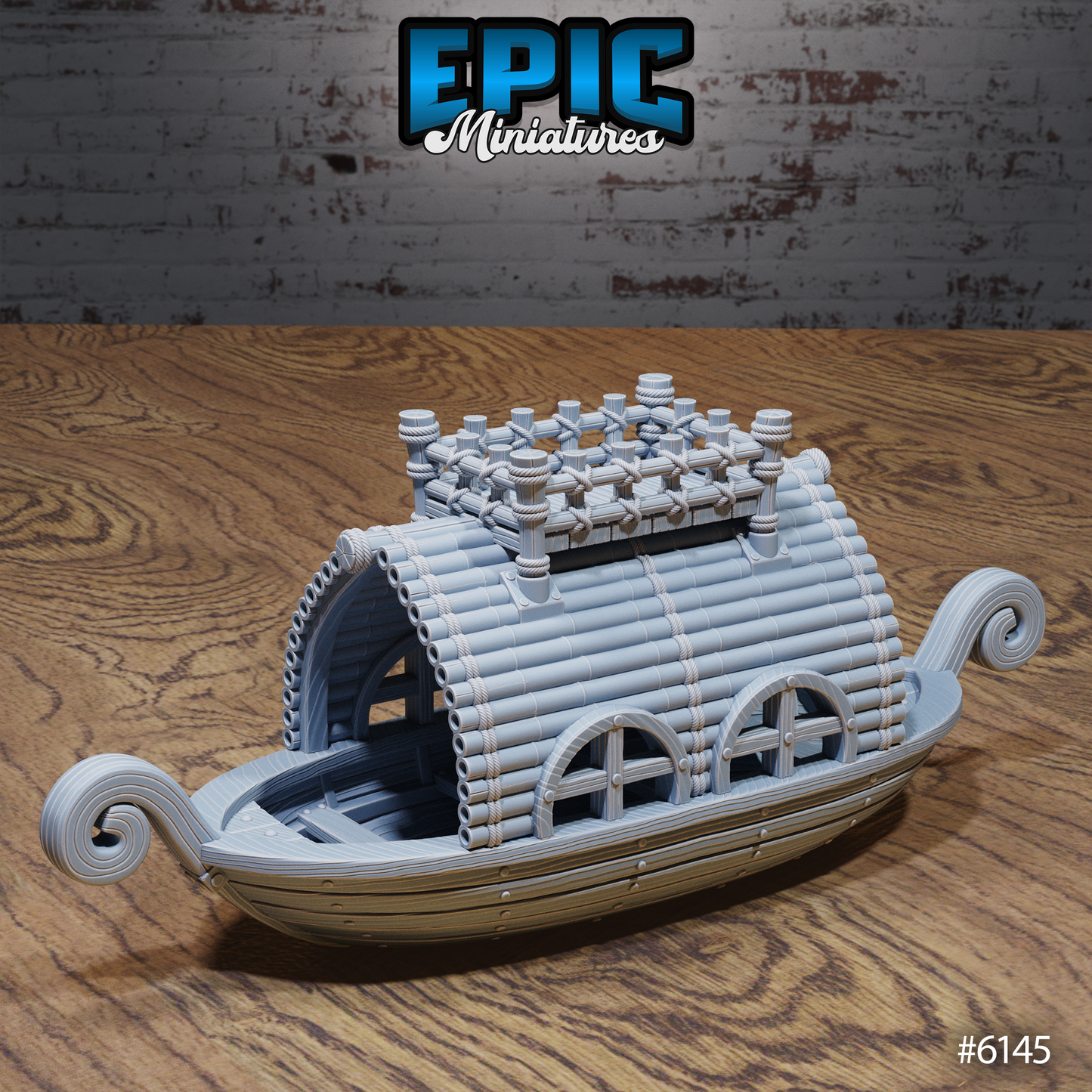 Swamp Boats (4 Variants Available) - Epic Miniatures
