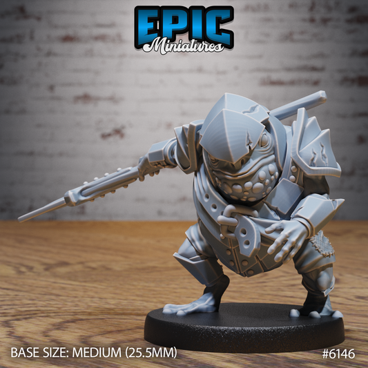 Toad Folk, Set 3 (4 Variants Available) - Epic Miniatures