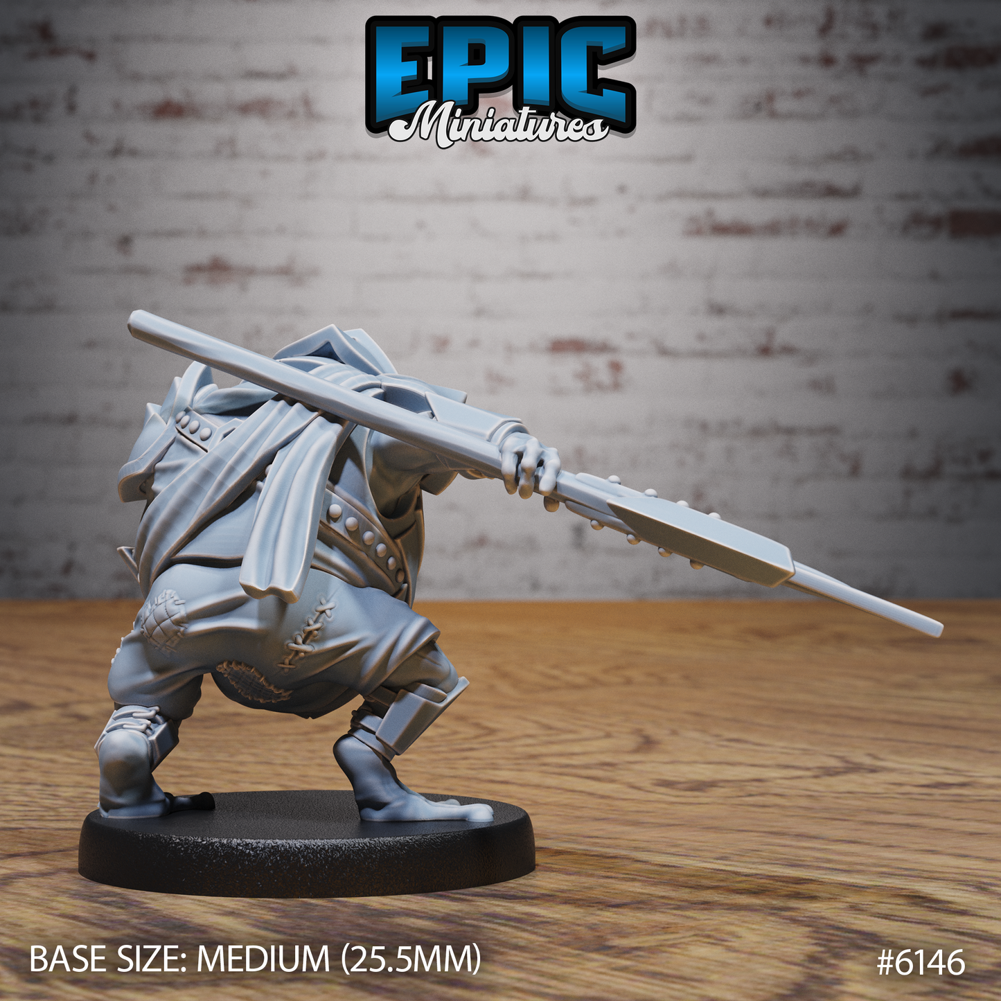 Toad Folk, Set 3 (4 Variants Available) - Epic Miniatures