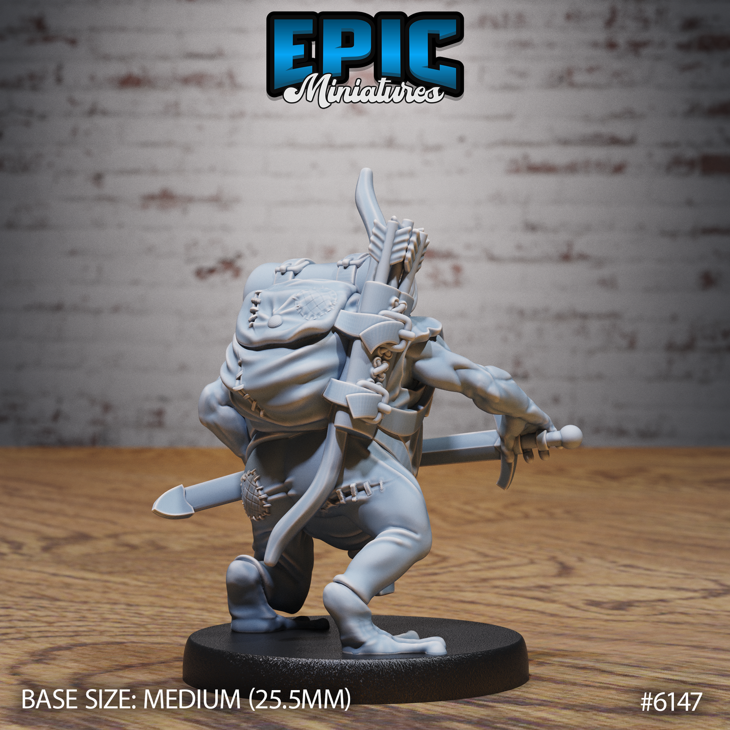 Toad Folk, Set 3 (4 Variants Available) - Epic Miniatures