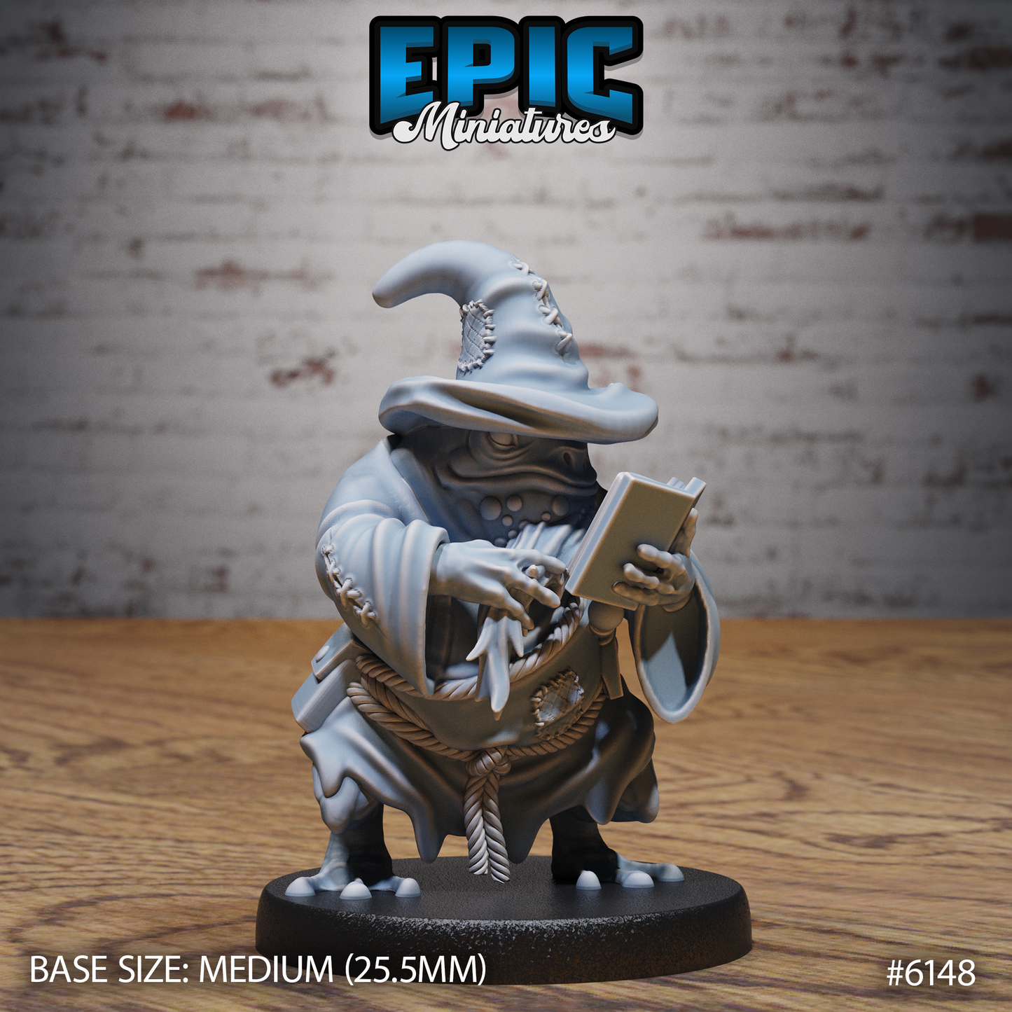 Toad Folk, Set 3 (4 Variants Available) - Epic Miniatures