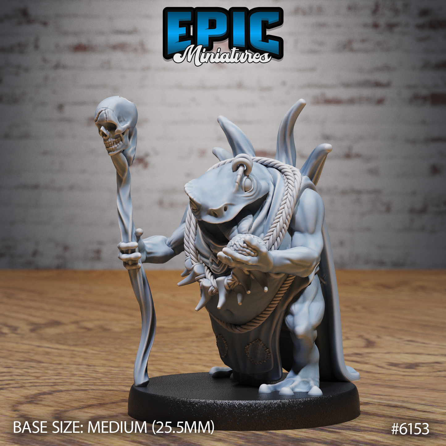 Toad Folk, Set 4 (4 Variants Available) - Epic Miniatures