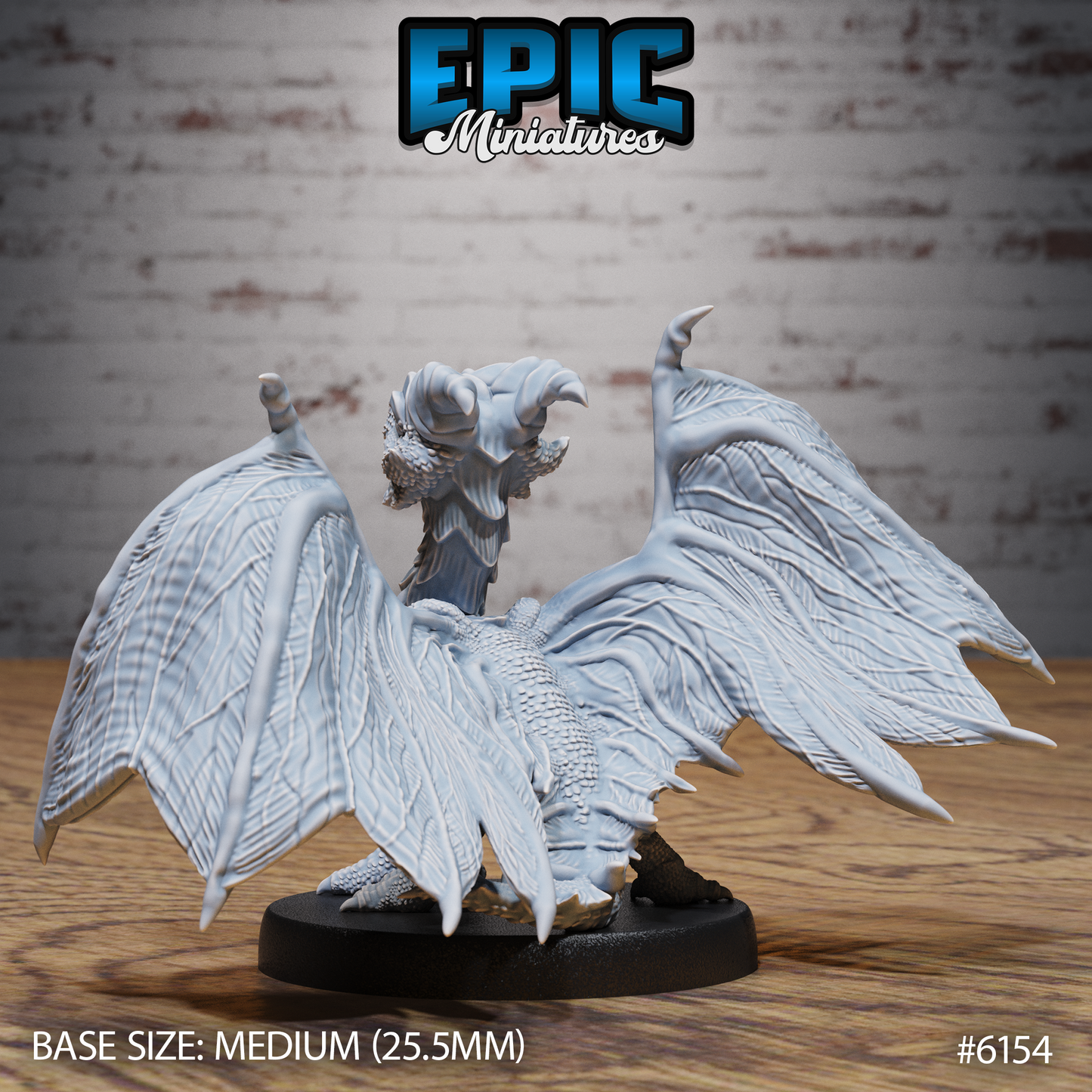Copper Dragon Wyrmling (3 Variants Available) - Epic Miniatures