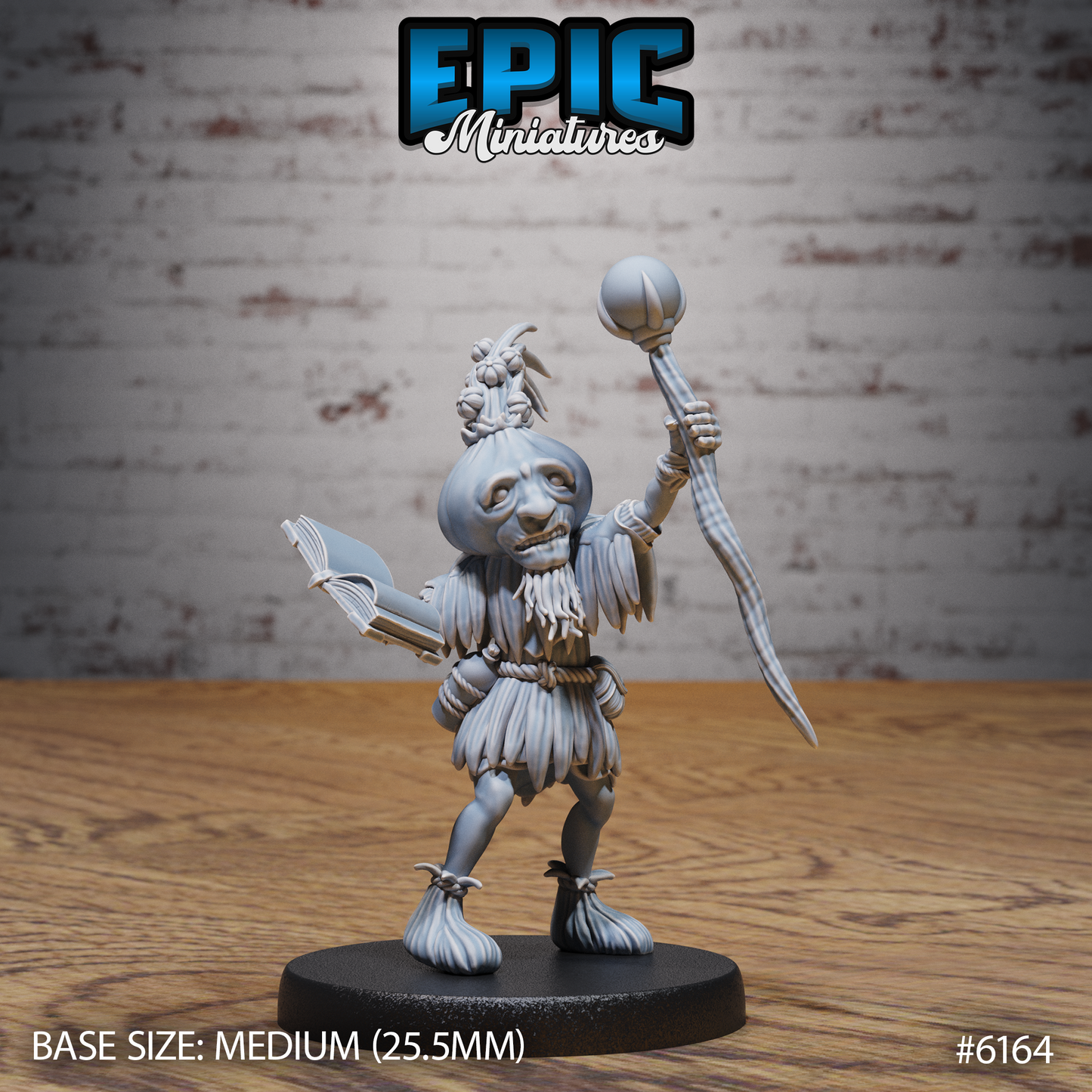 Garlic Druid (3 Variants Available) - Epic Miniatures