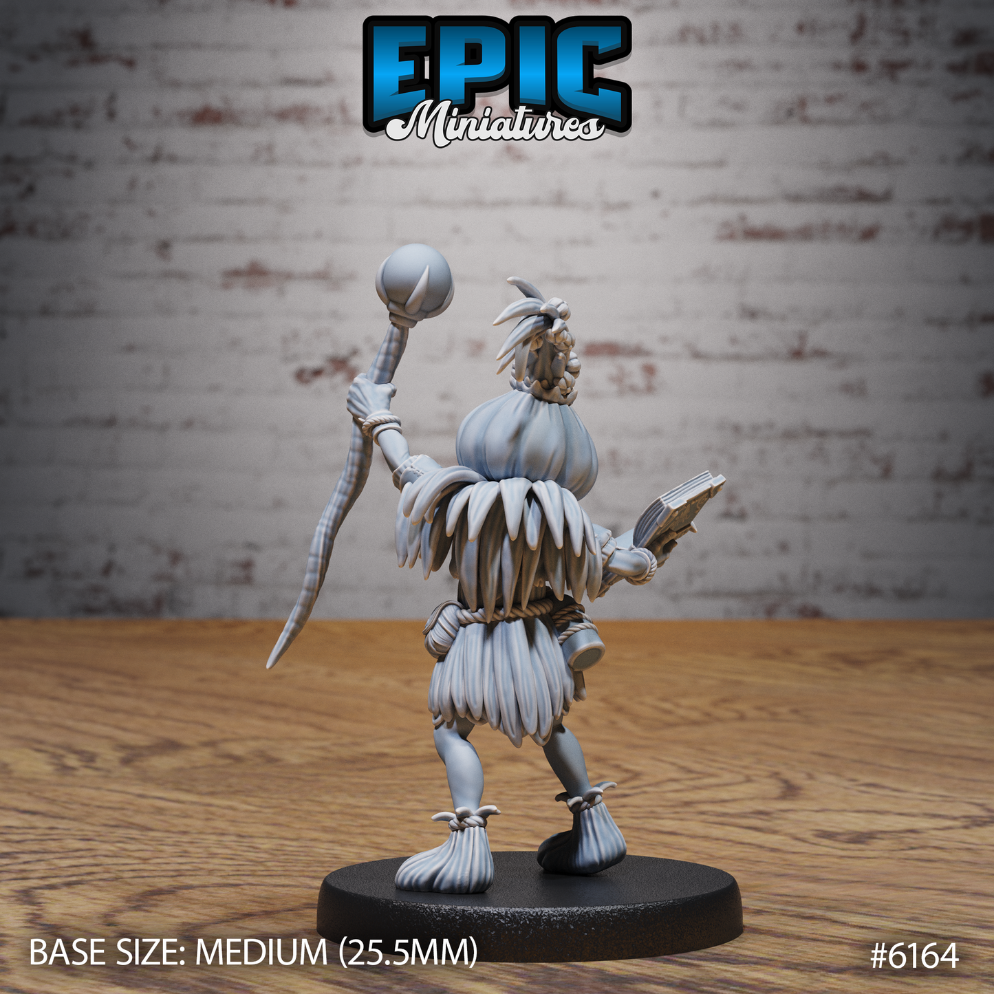 Garlic Druid (3 Variants Available) - Epic Miniatures