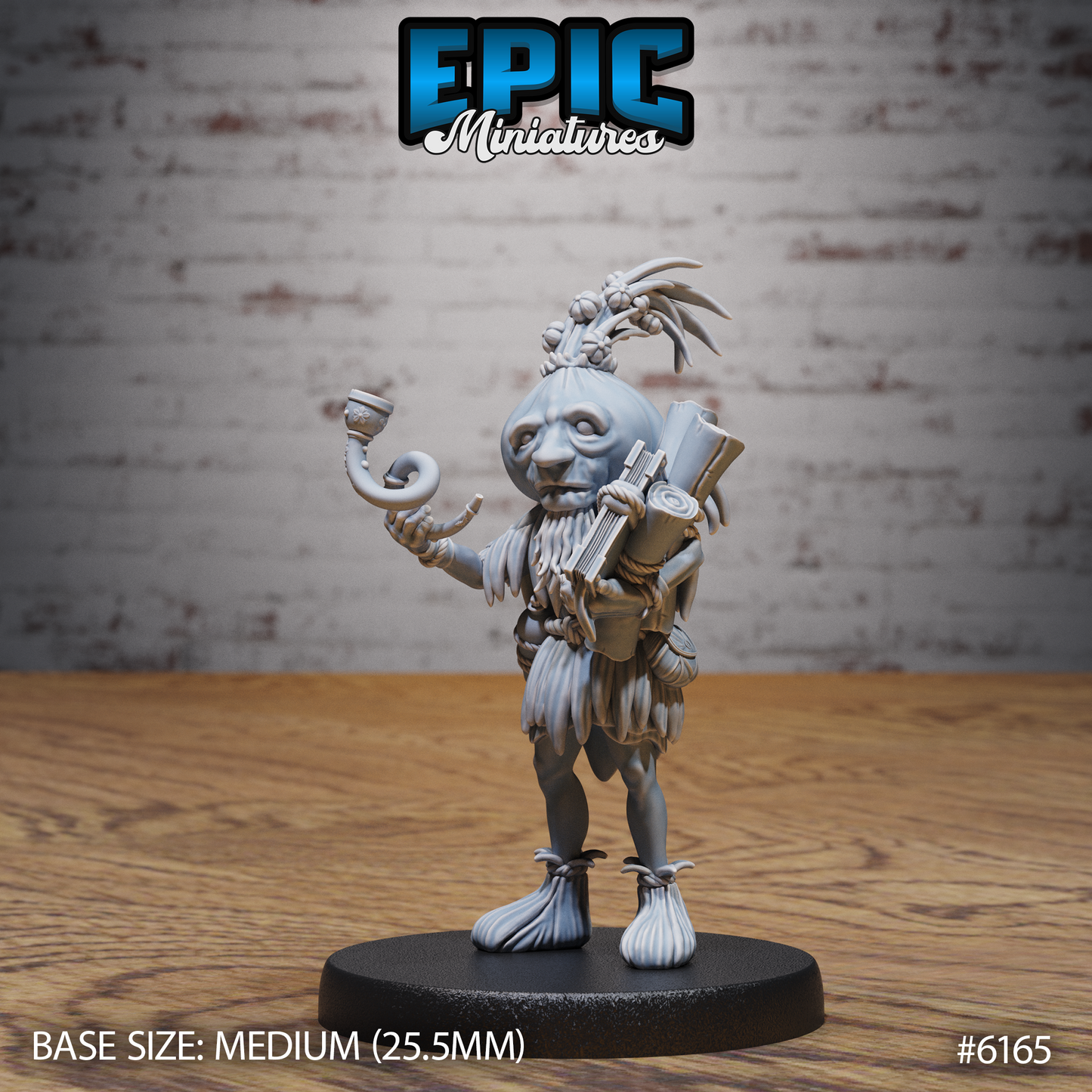 Garlic Druid (3 Variants Available) - Epic Miniatures