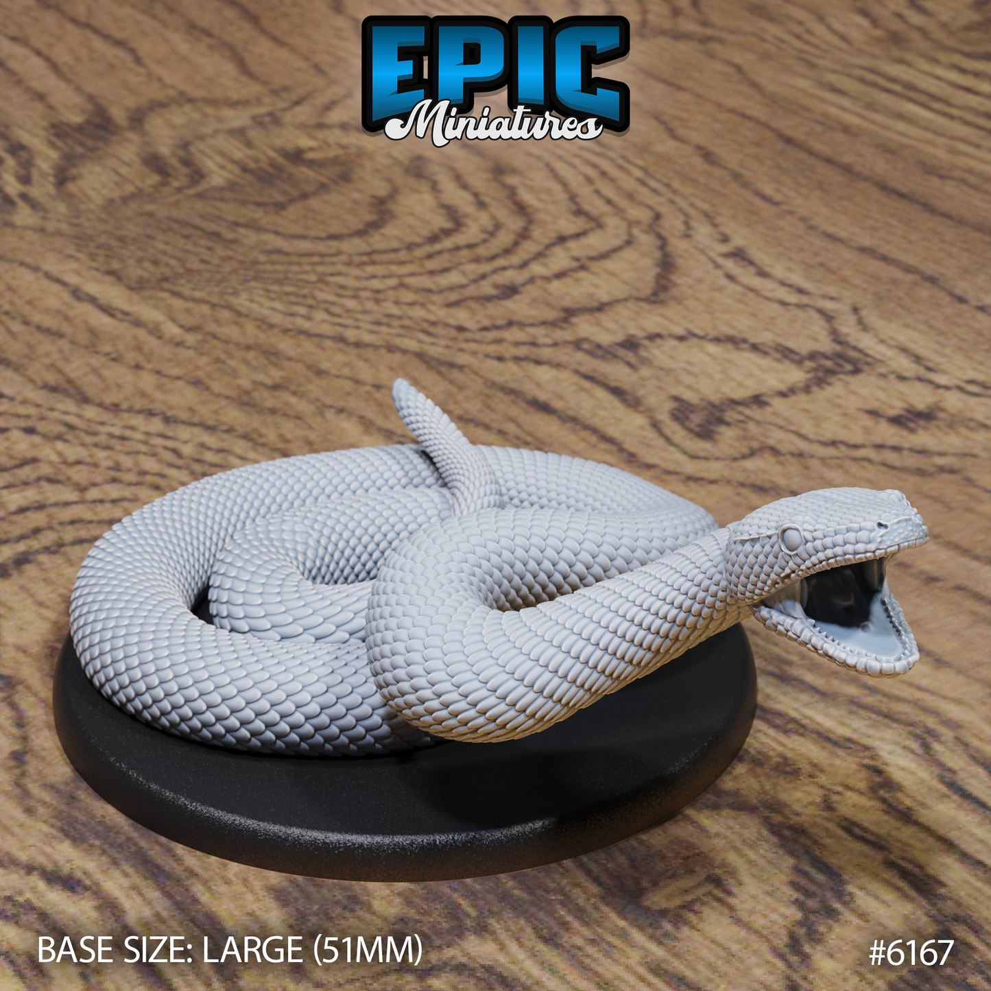Boa Constrictor (2 Variants Available) - Epic Miniatures