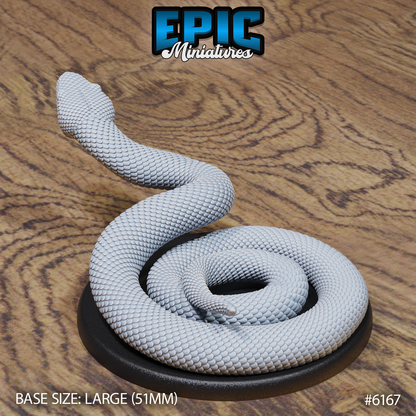 Boa Constrictor (2 Variants Available) - Epic Miniatures
