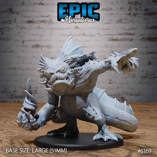 Amphibian Beast (3 Variants Available) - Epic Miniatures