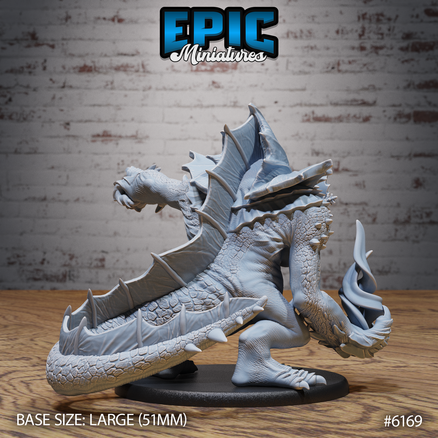 Amphibian Beast (3 Variants Available) - Epic Miniatures