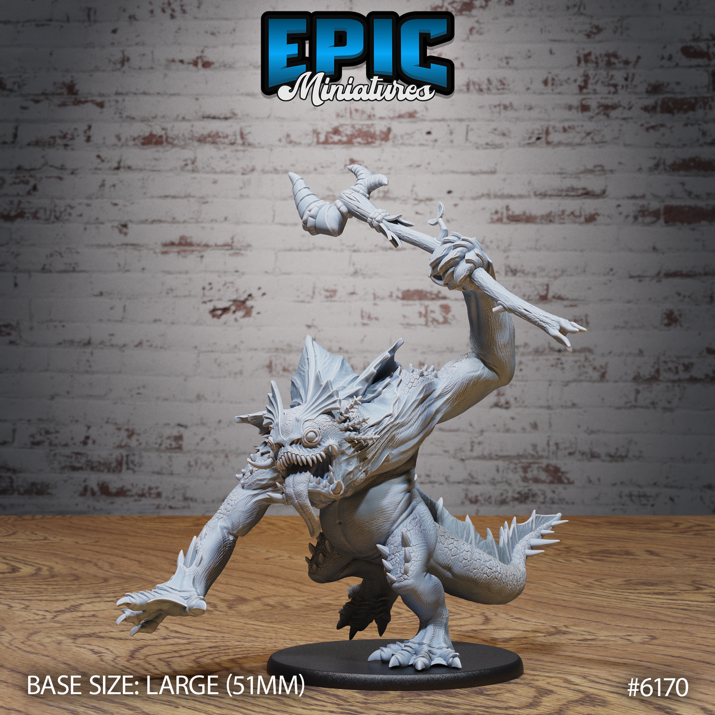 Amphibian Beast (3 Variants Available) - Epic Miniatures