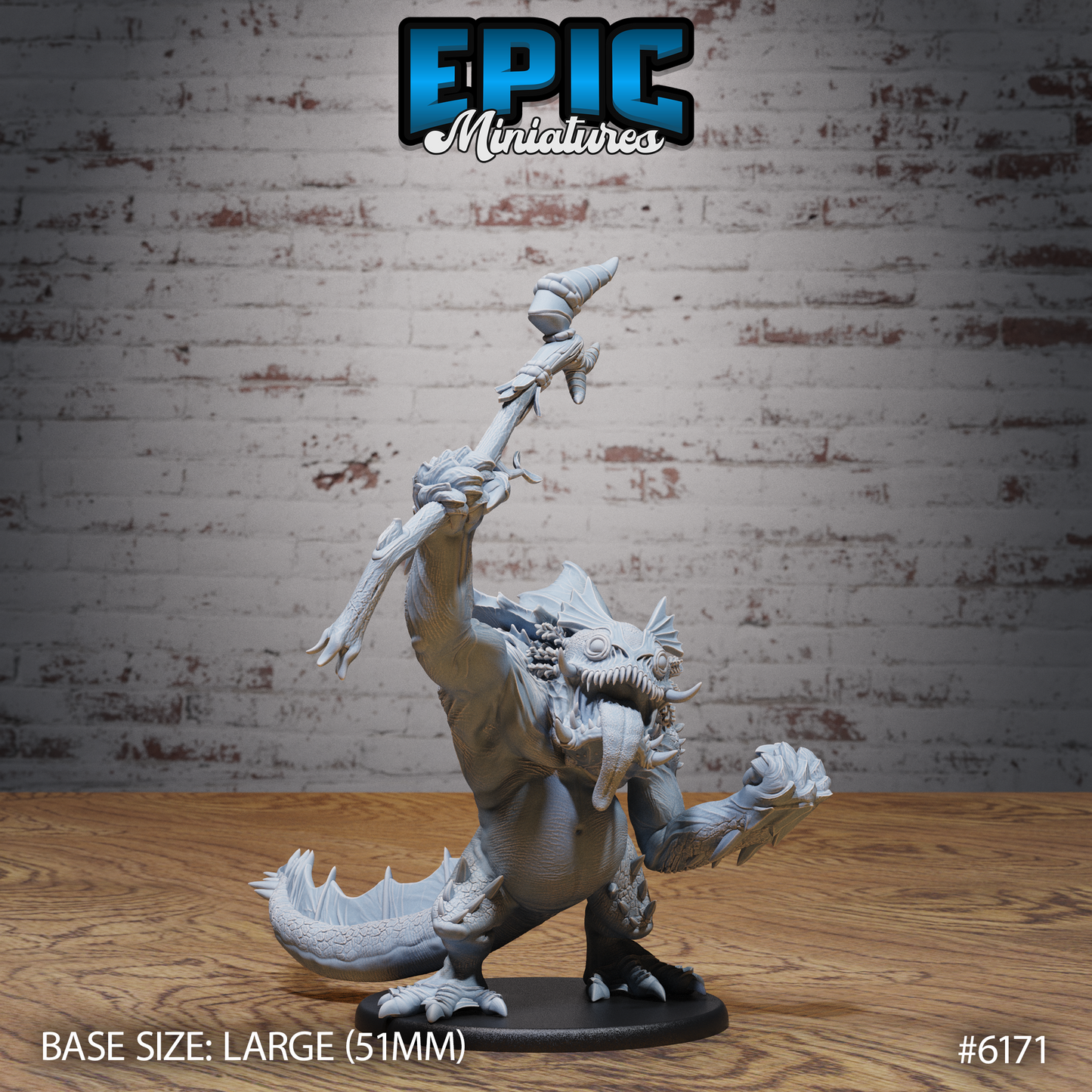 Amphibian Beast (3 Variants Available) - Epic Miniatures