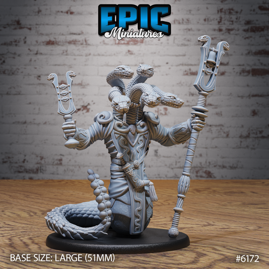 Snake Shaman (3 Variants Available) - Epic Miniatures