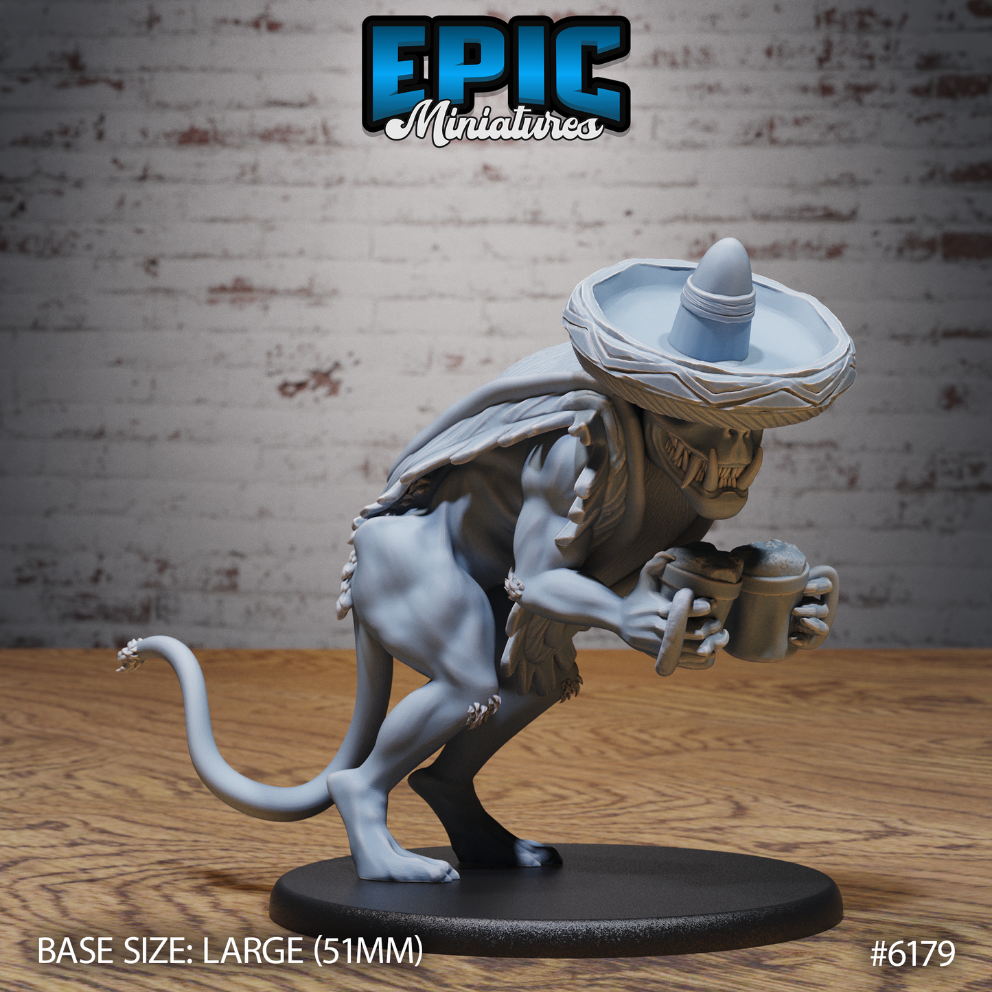 Chupacabra (3 Variants Available) - Epic Miniatures