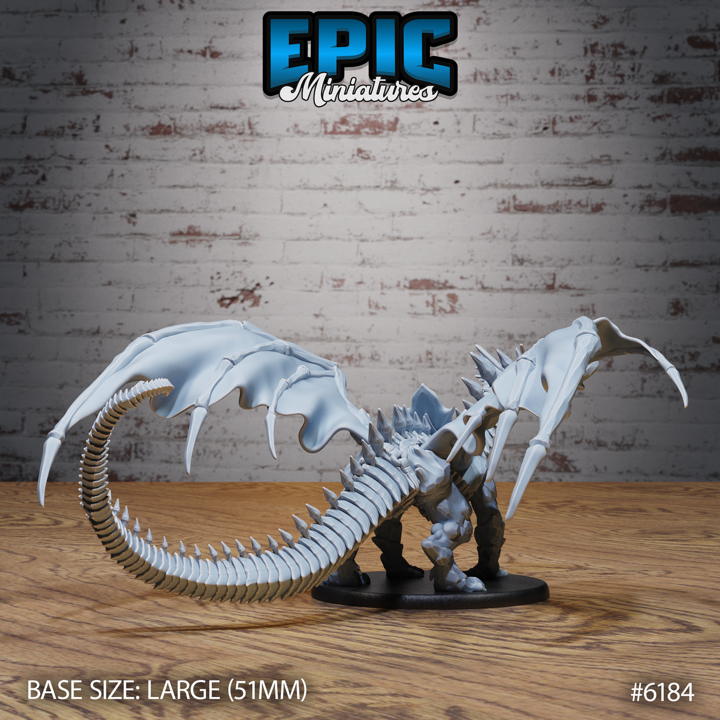 Topaz Dragon (5 Variants Available) - Epic Miniatures