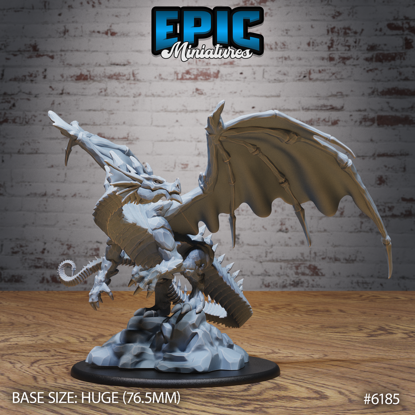 Topaz Dragon (5 Variants Available) - Epic Miniatures