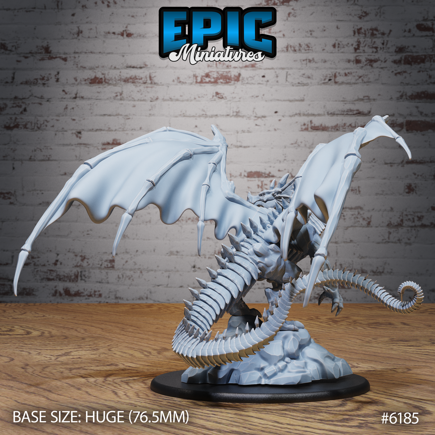 Topaz Dragon (5 Variants Available) - Epic Miniatures