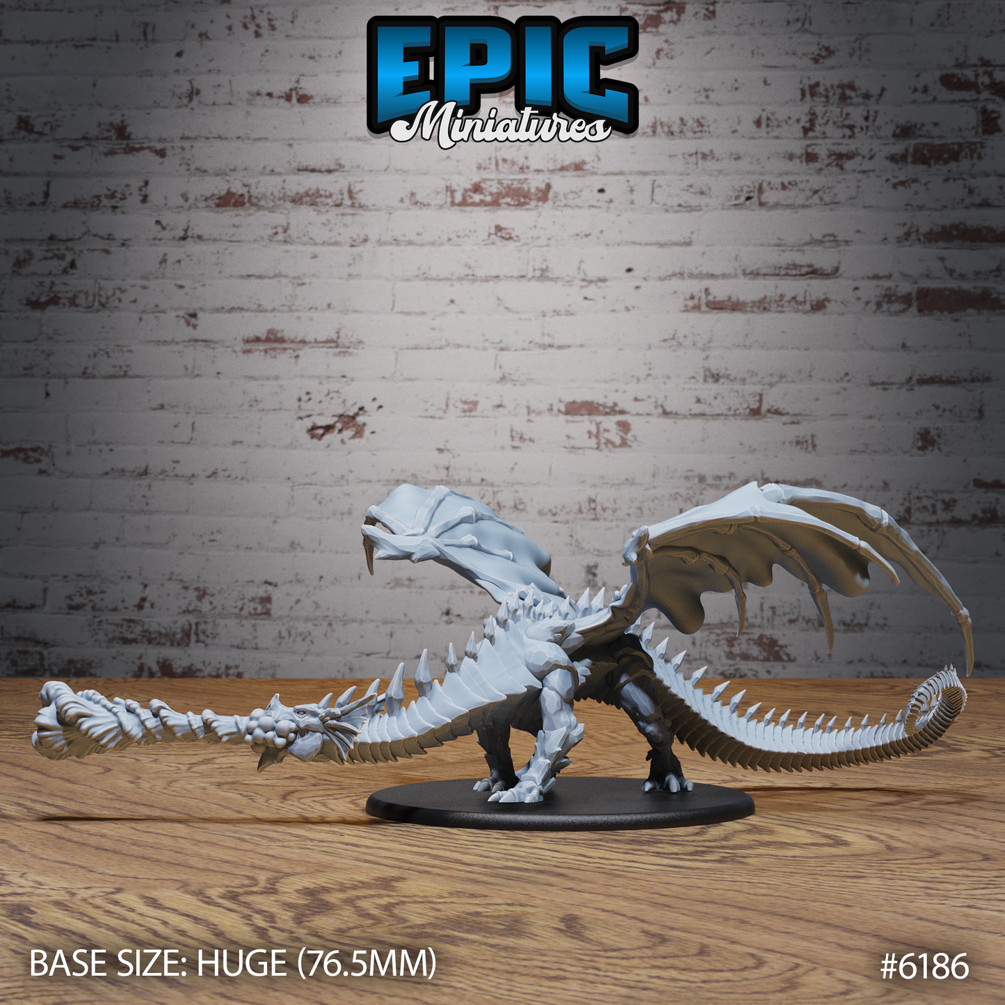 Topaz Dragon (5 Variants Available) - Epic Miniatures